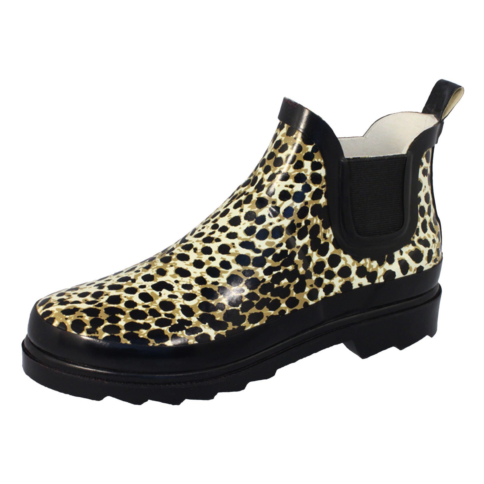 Beck Kurzschaft Gummistiefelette mit verschiedenen Prints 893 Wildlife