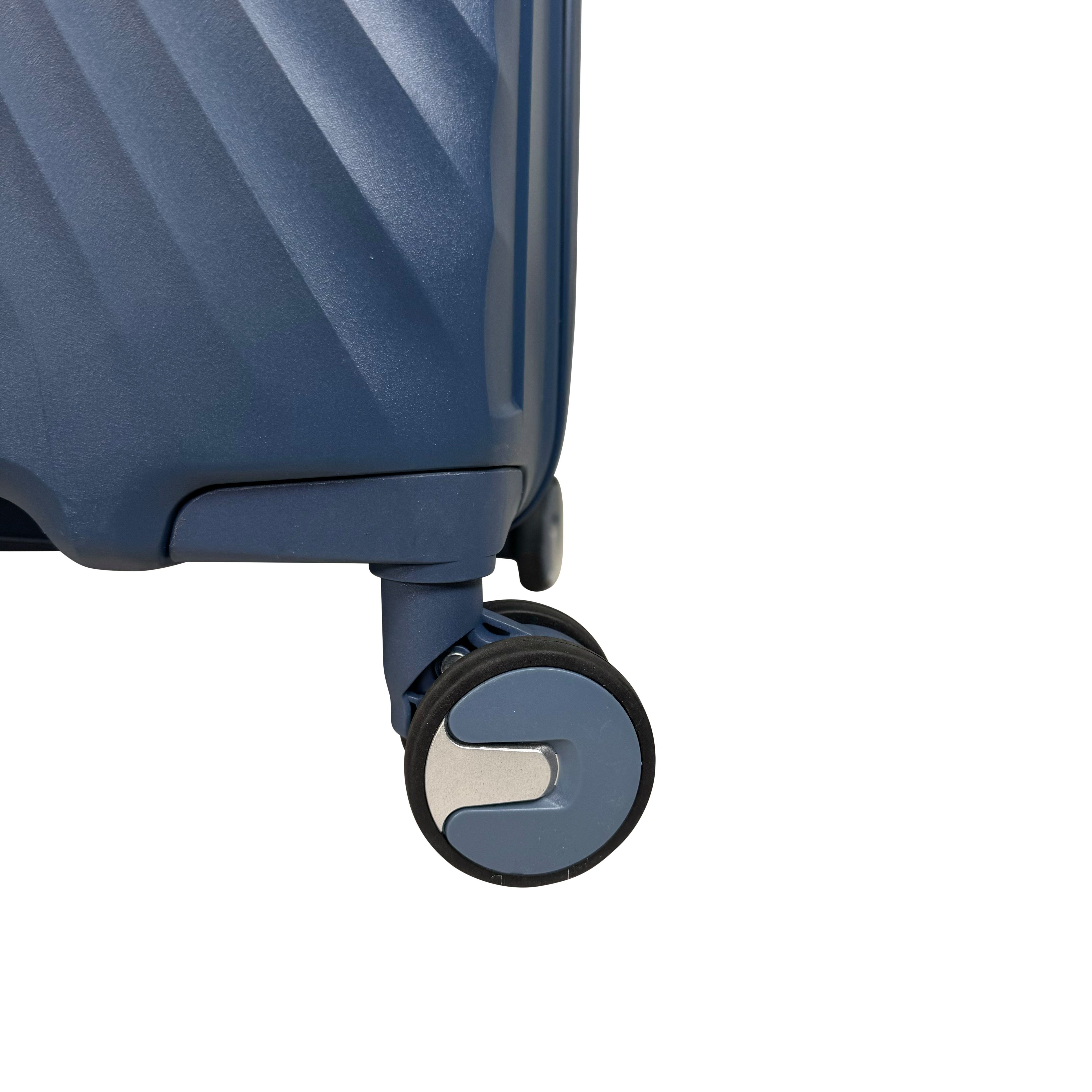 My Travel Bag Koffer Handgepäck Reisekoffer Tasche Trolley Reisetasche (M-L-XLo. Set), Hochwertige Hartschale und Rollen