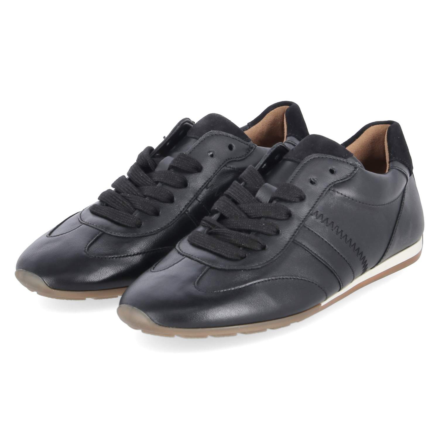 Gabor Gabor 83.191.27 Damen Glattleder schwarz Schnürschuh günstig online kaufen