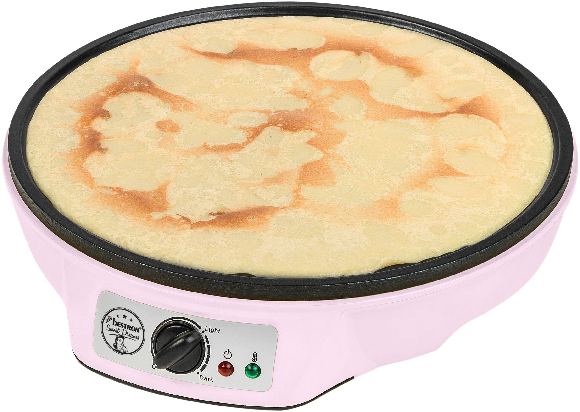 Crêpesmaker ASW602 im Retro Design, für Crepes mit Ø 30 cm