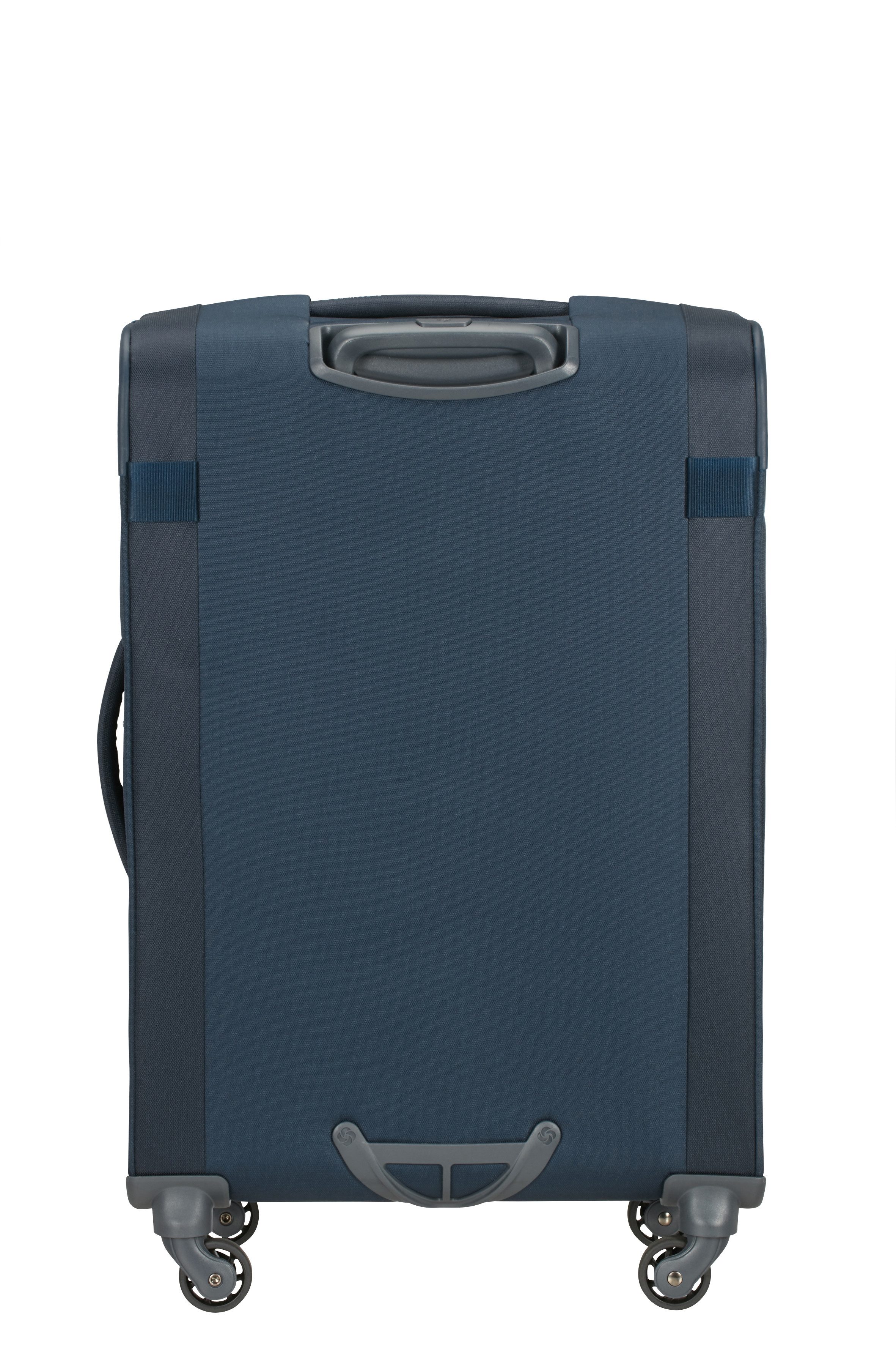 Samsonite Koffer SAMSONITE Citybeat Spinner 66/24 EXP Navy Blue, Mit 4 Rollen Rollen