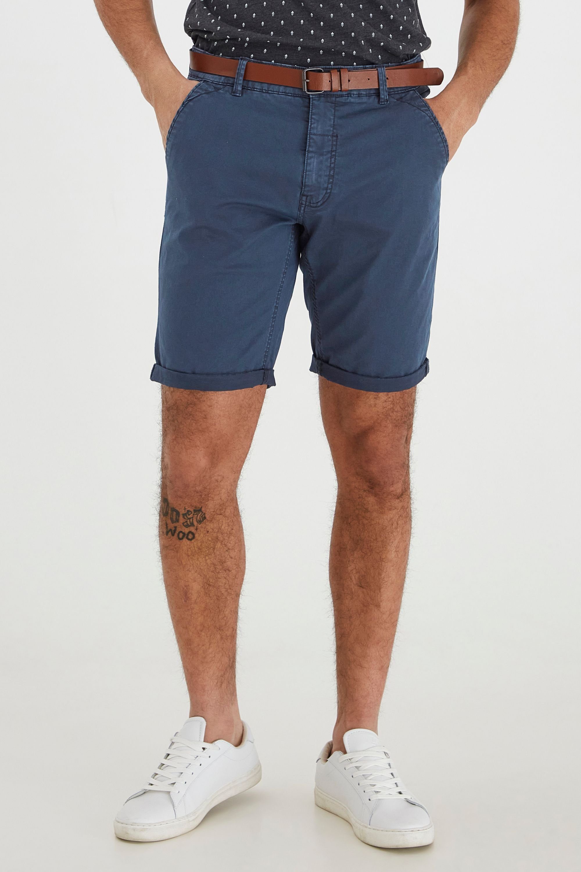 Blend Chinoshorts BHBrane Stilvolle Chino Shorts mit Eingrifftaschen und Gürtel