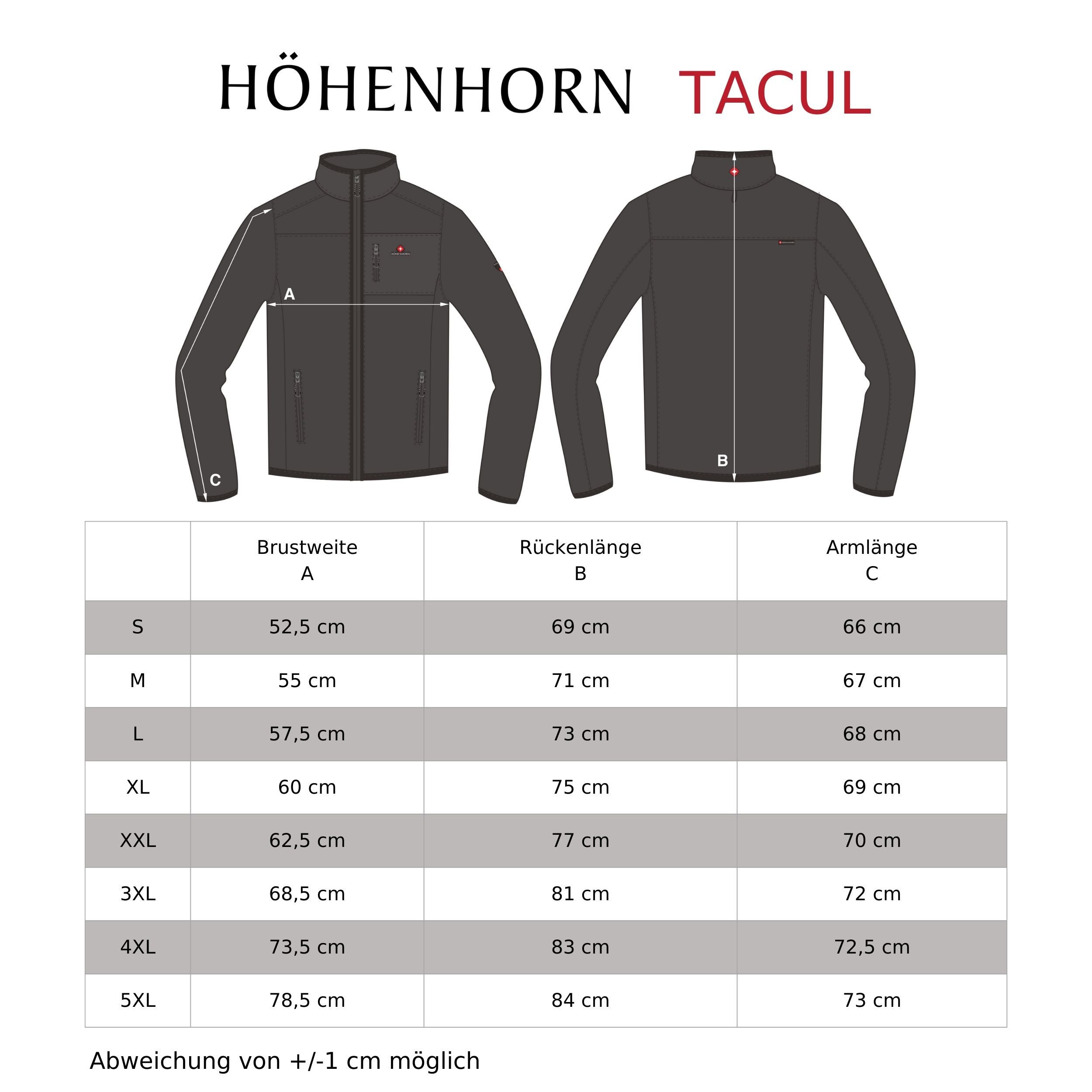 Höhenhorn Strickfleecejacke
