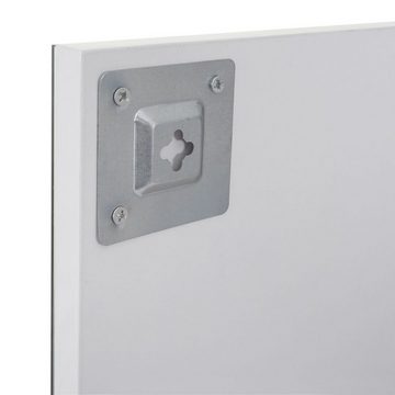 MCW Badezimmerspiegelschrank MCW-B19-B mit Ablagefläche, Hochglanz-Optik, Inkl. Befestigungsmaterial