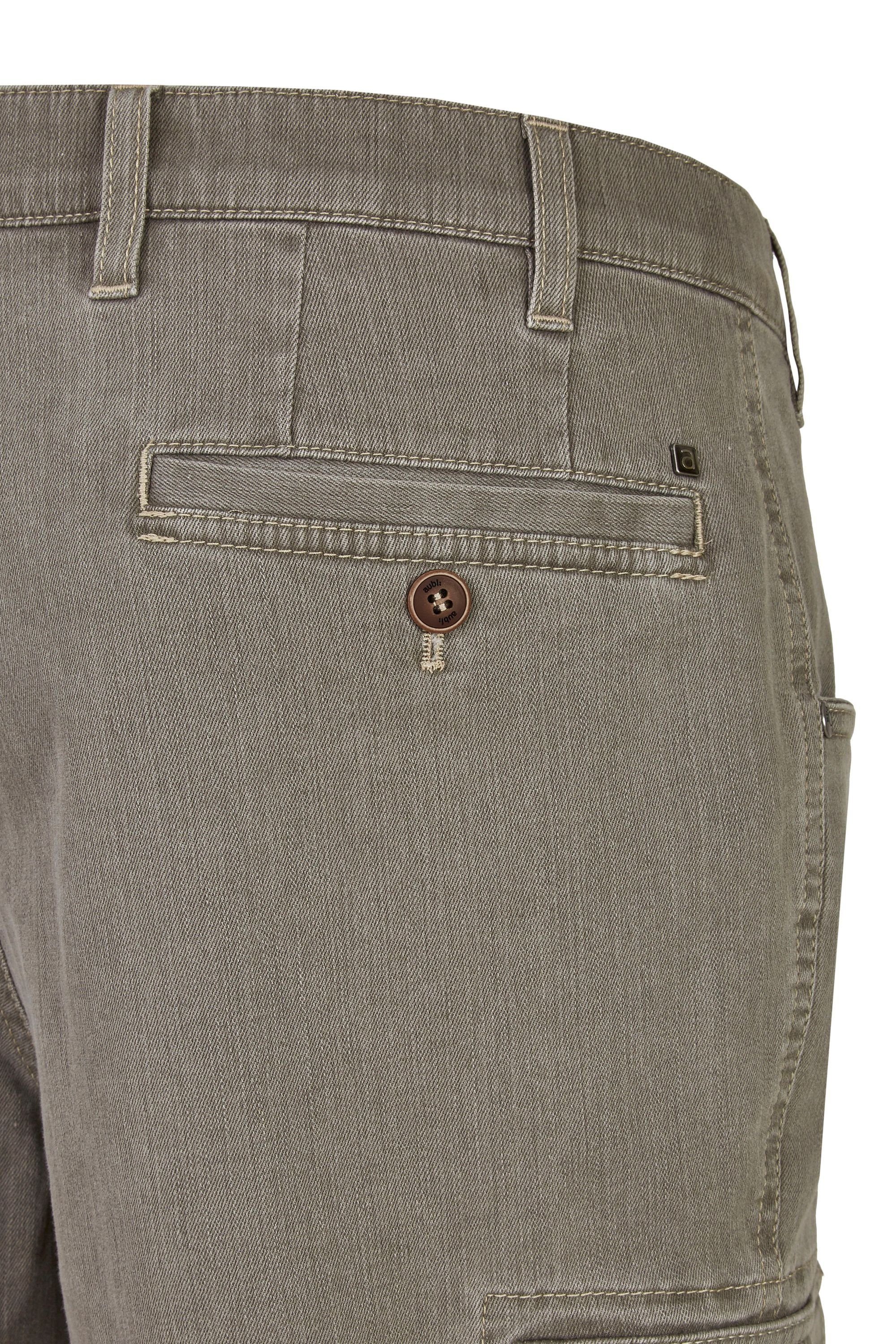 aubi: Bequeme Jeans aubi Perfect Baumwolle aus 616 olive Fit Modell Herren Flex Shorts High (24) Jeans Cargo Stretch Sommer