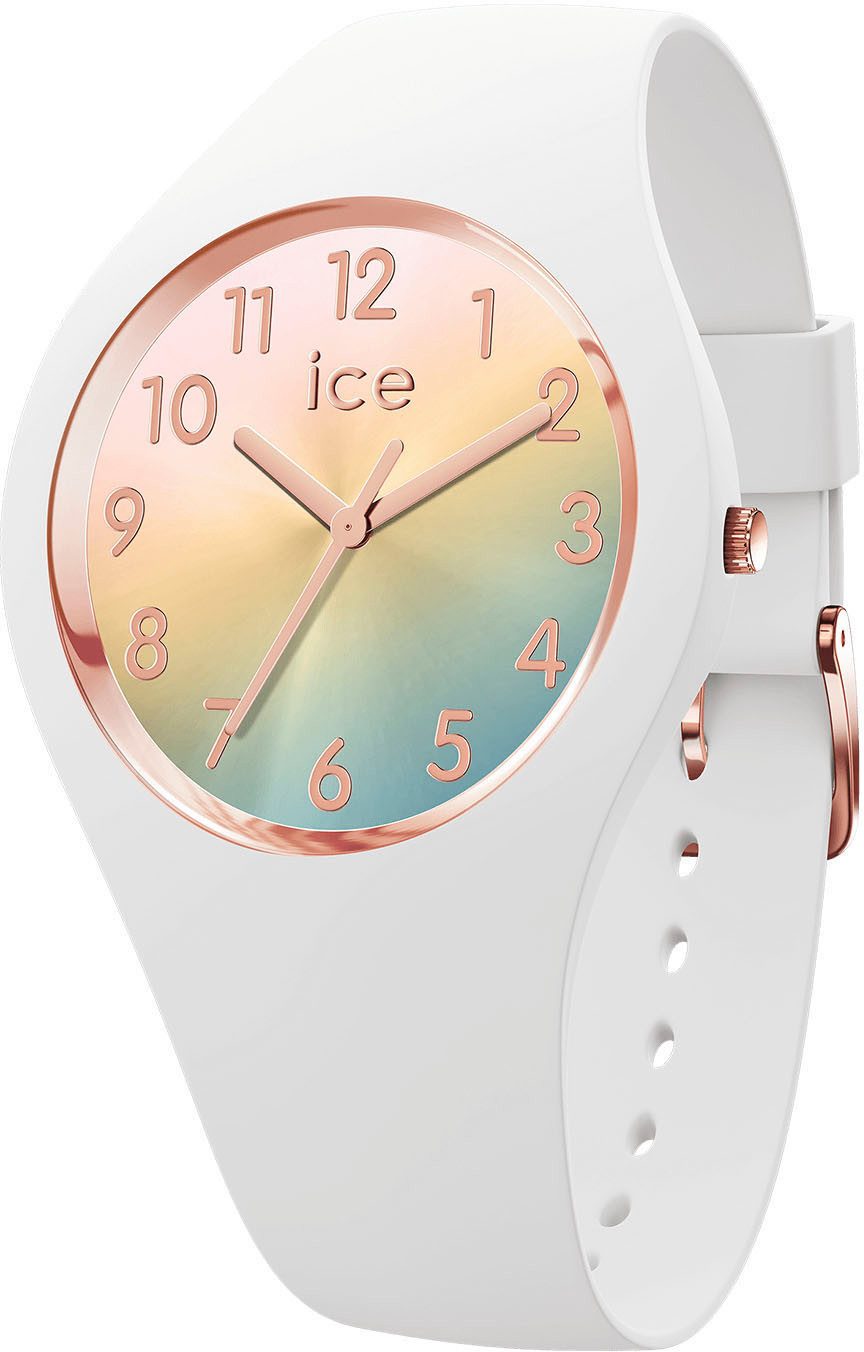ice-watch Quarzuhr ICE sunset - S37 - 3H 024523, Armbanduhr, Damenuhr, Silikonarmband, analog