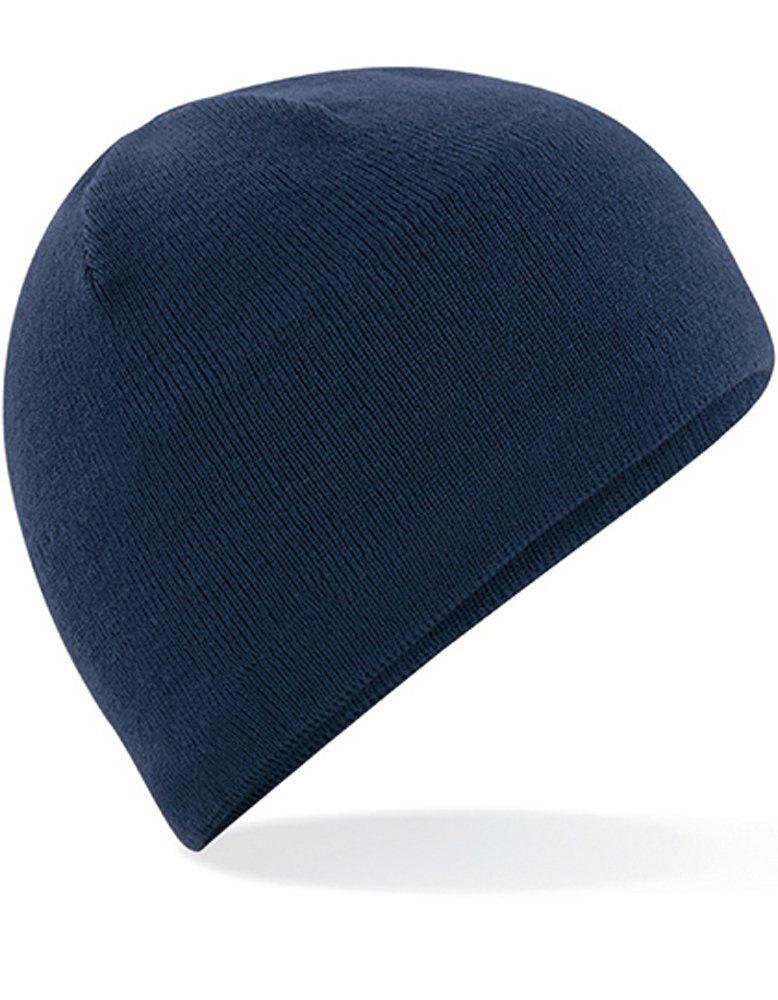 Goodman Design Beanie Herbst Winter Fein Strick Mütze Feuchtigkeitsableitend, Leichtes, atmungsaktives Gewebe French Navy