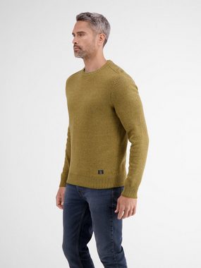 LERROS Strickpullover LERROS Flachstrickpullover in lebendiger Strickoptik