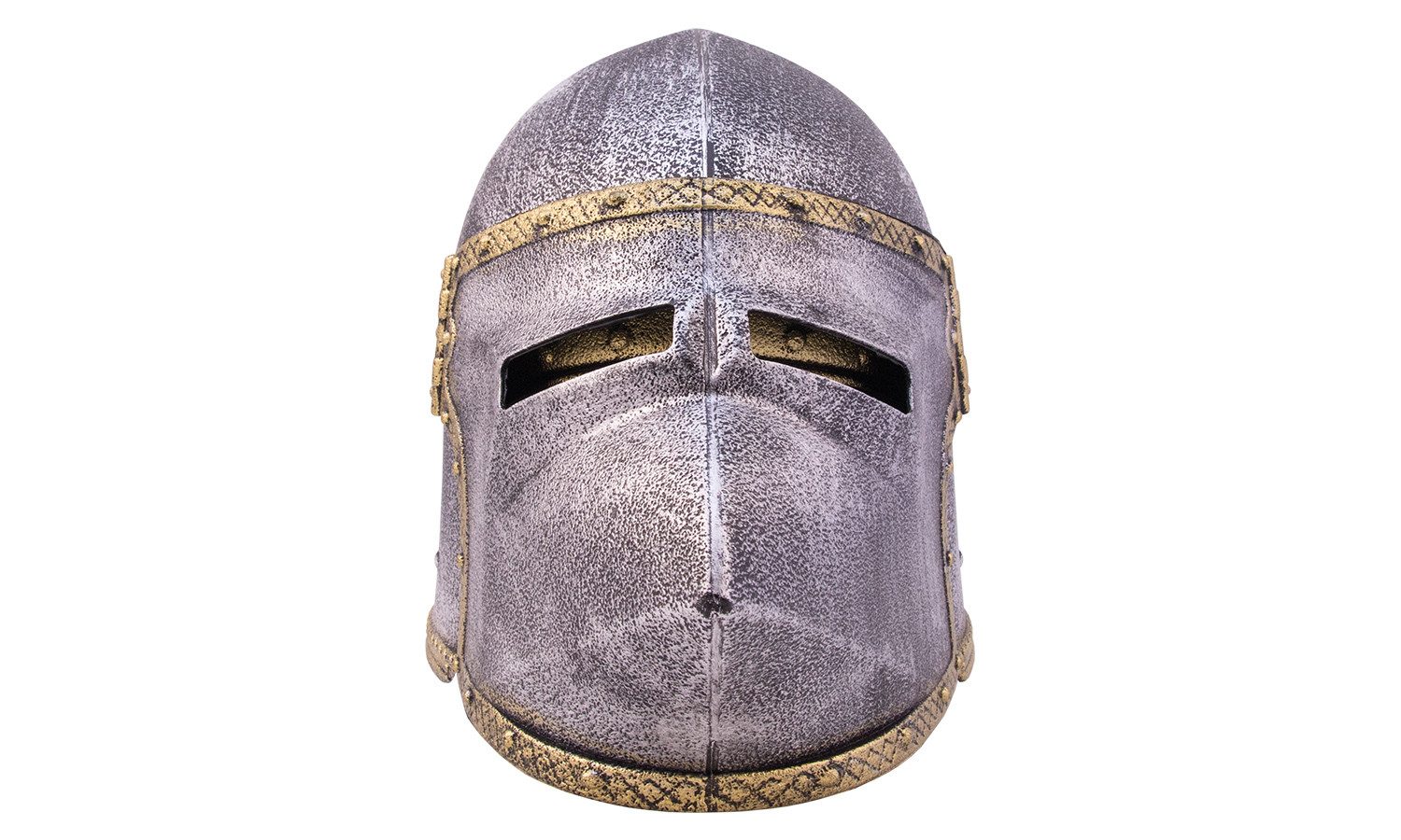 Holzspielerei Spielzeug-Helm Ritterhelm Krieger, bewegliches Visier