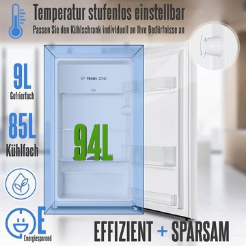 Heinrich´s Getränkekühlschrank HKS 4289 W, 84.5 cm hoch, 57.5 cm breit, Mini Kühlschrank Getränkebar