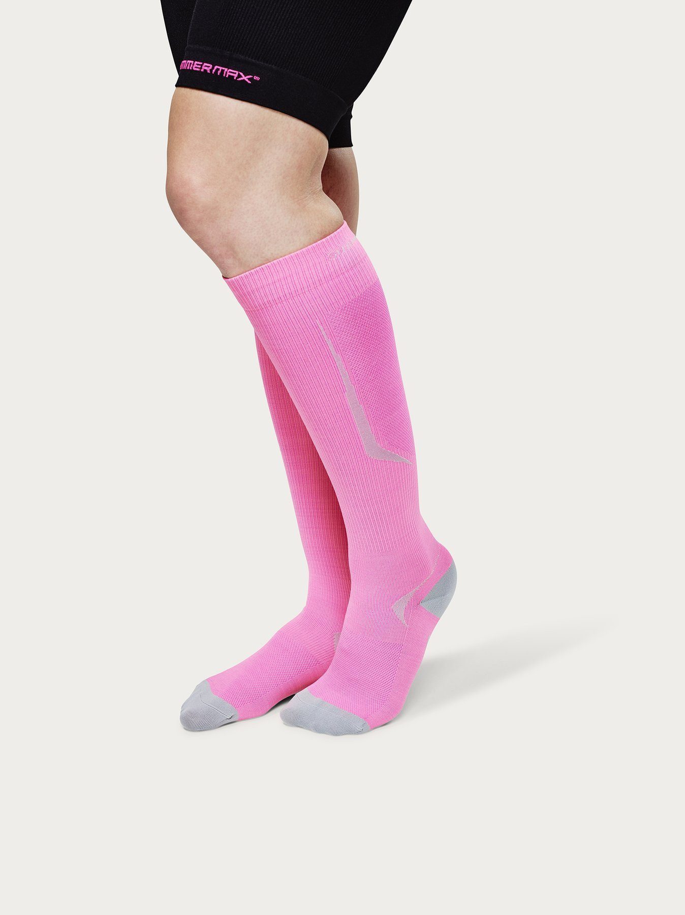 Strammer Max Performance® Funktionssocken Women Socks mit Kompressionseffekt atmungsaktiv, antibakteriell, für Flugreisen, Skiurlaub