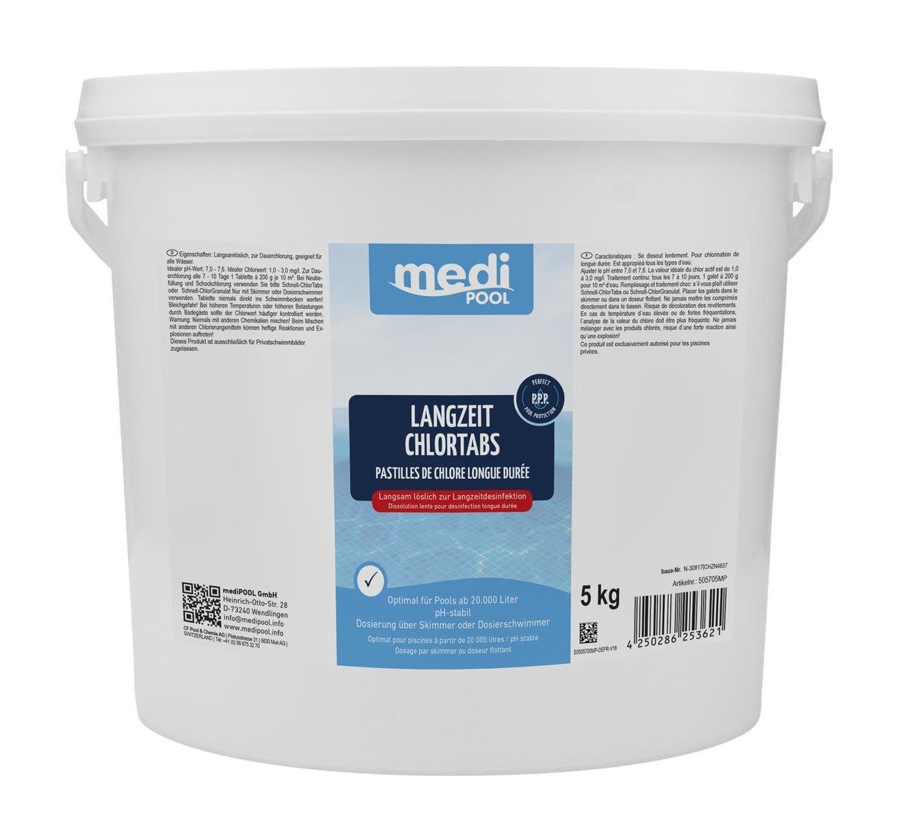 mediPOOL Poolpflege mediPOOL Langzeit ChlorTabs je günstig online kaufen