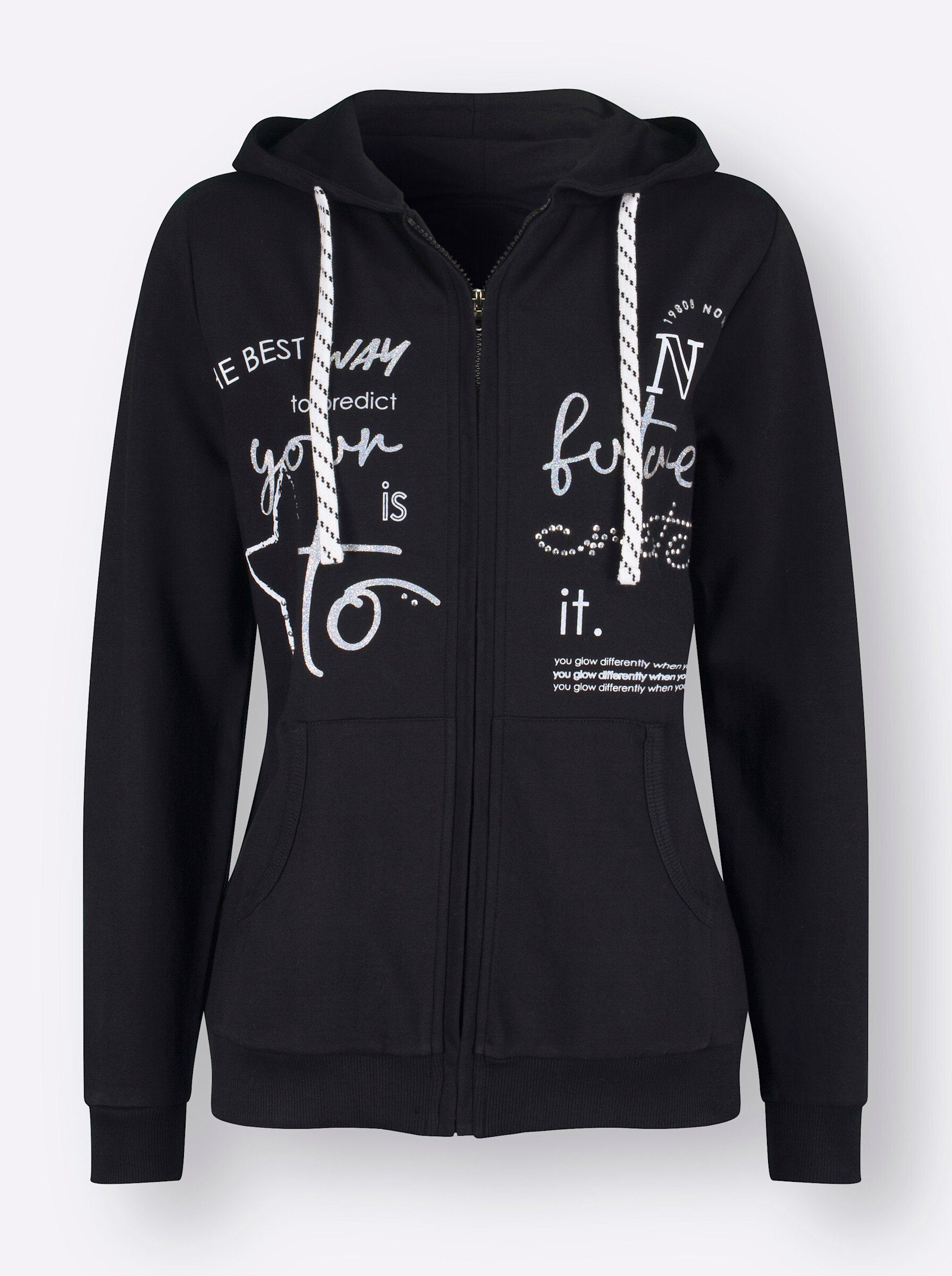Witt Shirtjacke Sweatjacke Langarm