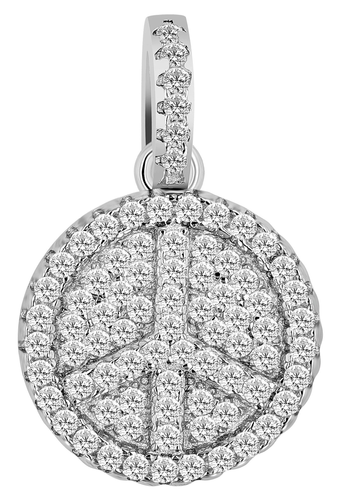 Kettenanhänger Anhänger aus 925 Silber mit Zirkonia