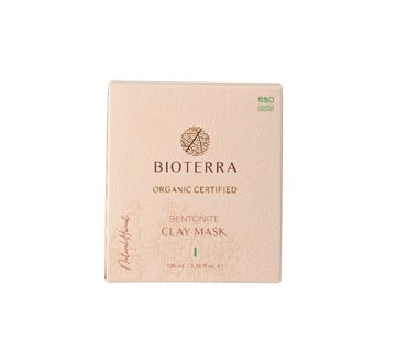 BIOTERRA Gesichtsmaske Bio Zink Teebaum Gesichtsmaske 100ml Anti-Akne, 1-tlg., 100 ml, Akne, fettige Haut, Mitesser, antibakteriell, antiviral