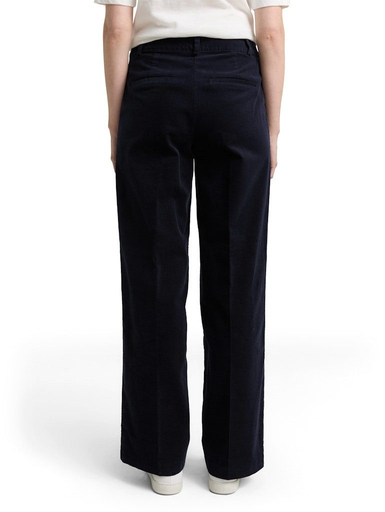 TOM TAILOR Chinos TTLea wide leg corduroy LUNAR ECLIPSE