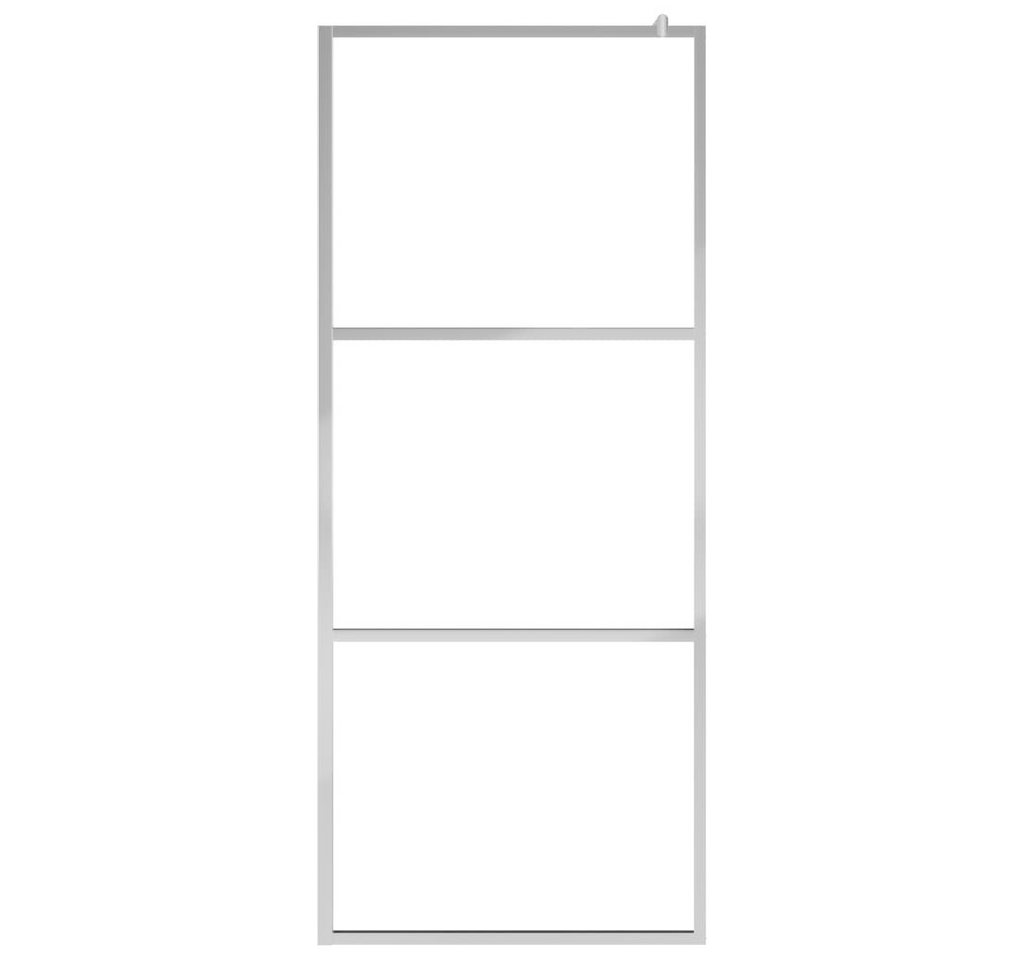 Thumbnail - vidaXL Duschwand Duschwand für Begehbare Dusche Halbmattiertes ESG-Glas 90x195cm