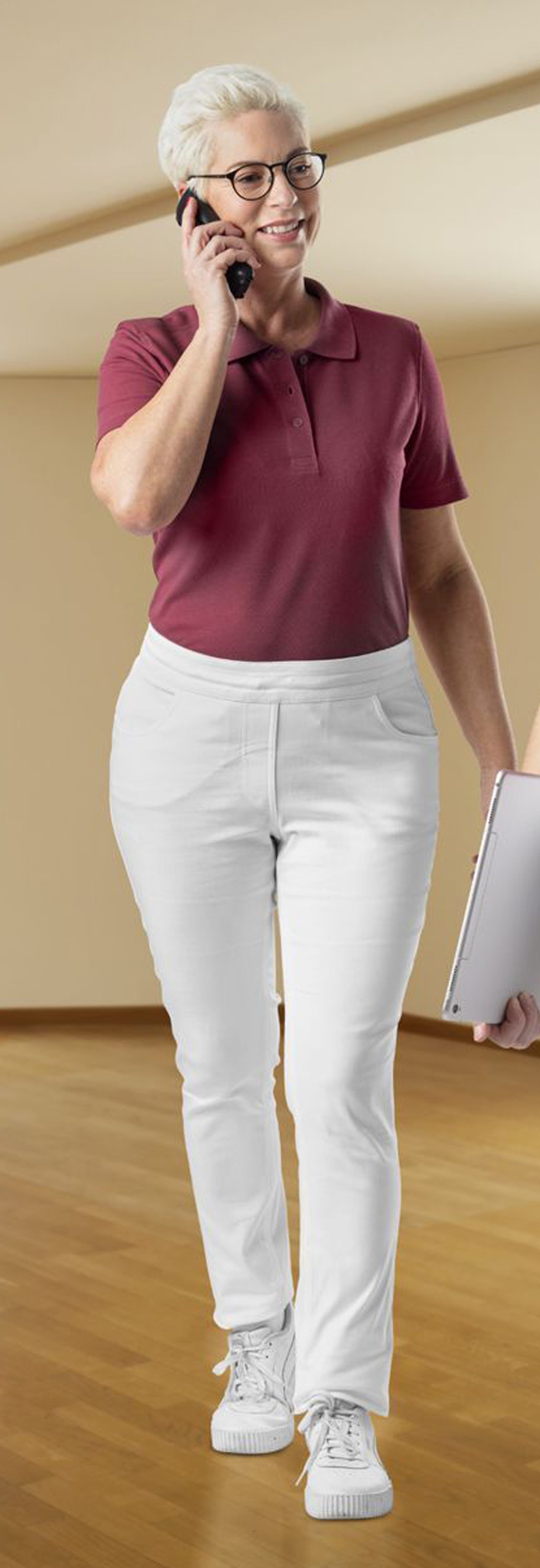 bp Arbeitshose BP Shape Fit STRETCH-Skinny Damen Hose 1767-311