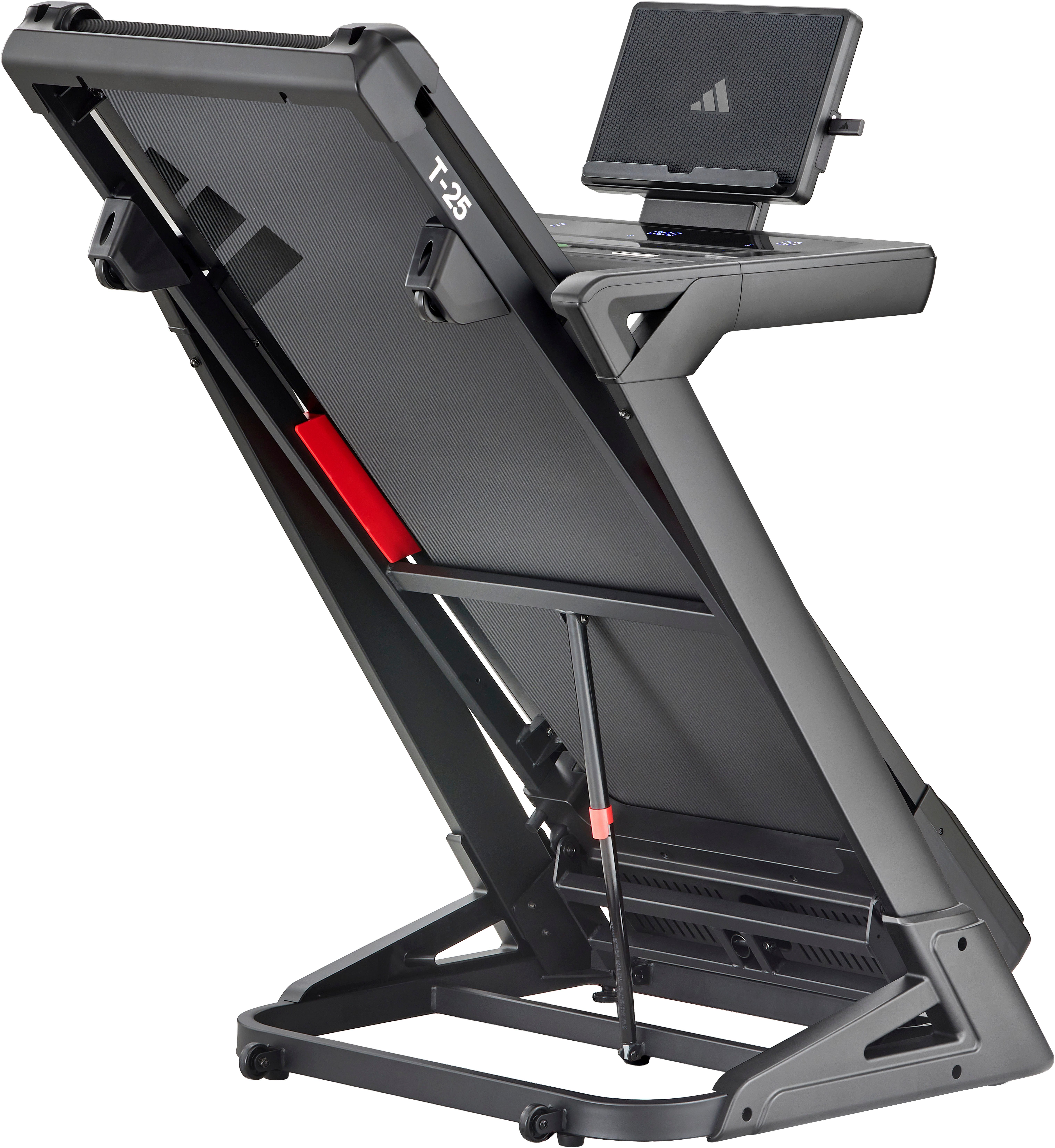 adidas Performance Laufband Adidas T-25 Treadmill (Kompatibel mit Kinomap & Zwift, Ultra Series Cushioning, Soft-Drop), bis max. 19 km/h, mit Steigung, 135kg max. Benutzergewicht