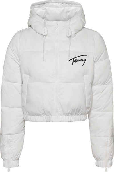Tommy Jeans Outdoorjacke »TJW SIGNATURE CROPPED PUFFER« mit Tommy Jeans Logo-Schriftzug
