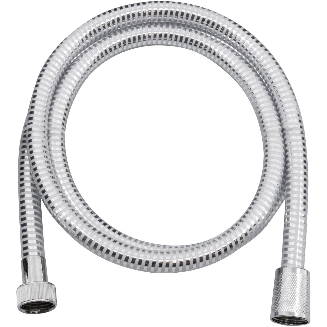 Euroshowers GmbH Brauseschlauch Silverflex Weiß und Chrom 150 cm