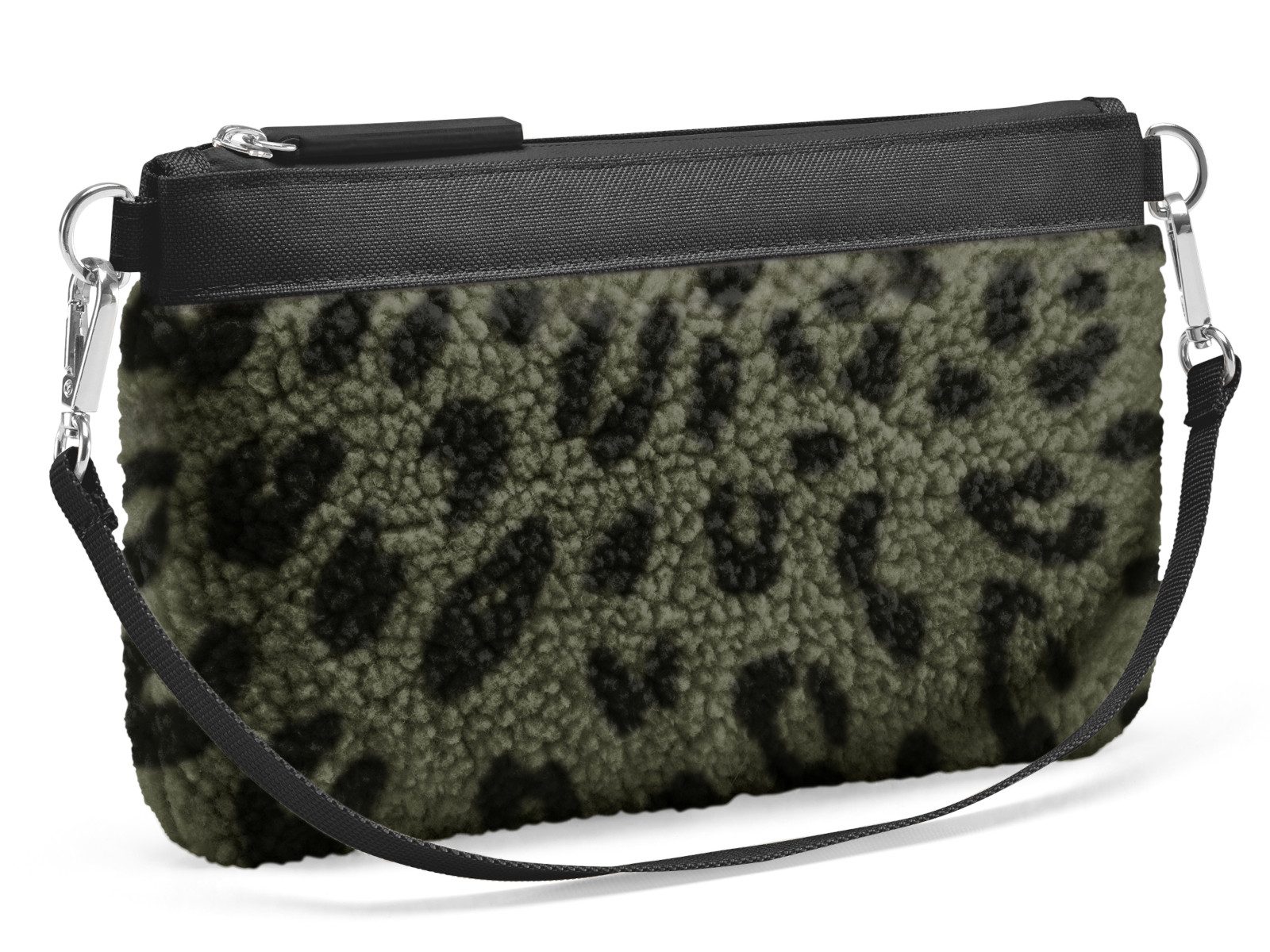 REISENTHEL® Umhängetasche mini pouch teddy leo olive günstig online kaufen