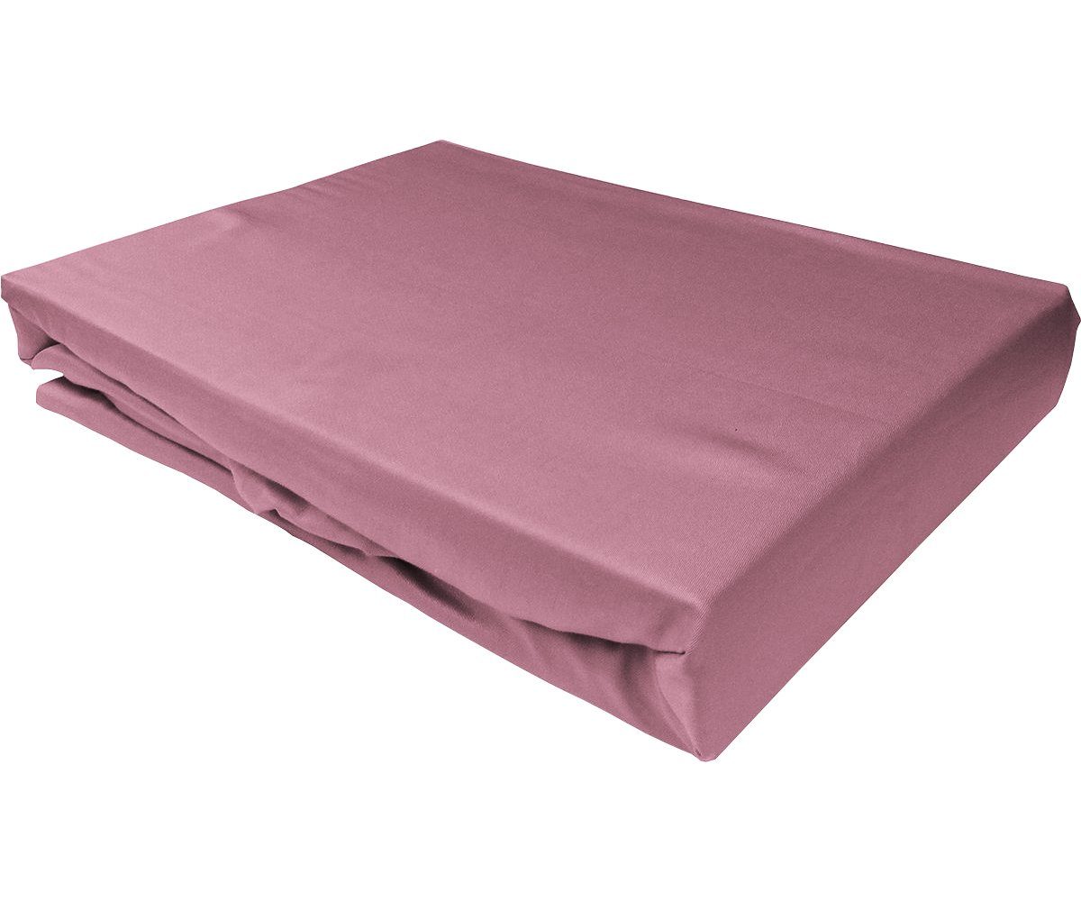 BETTWAESCHE-MIT-STIL Spannbettlaken Mako Satin Spannbettlaken, Topper günstig online kaufen