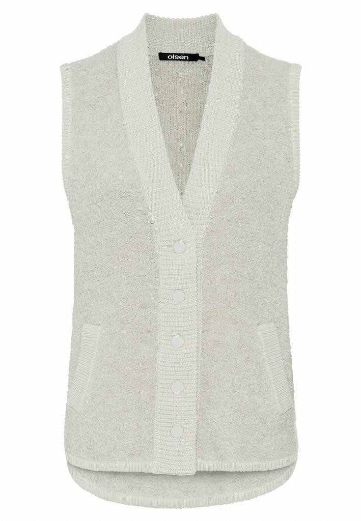 Olsen Strickjacke Cardigan Sleeveless