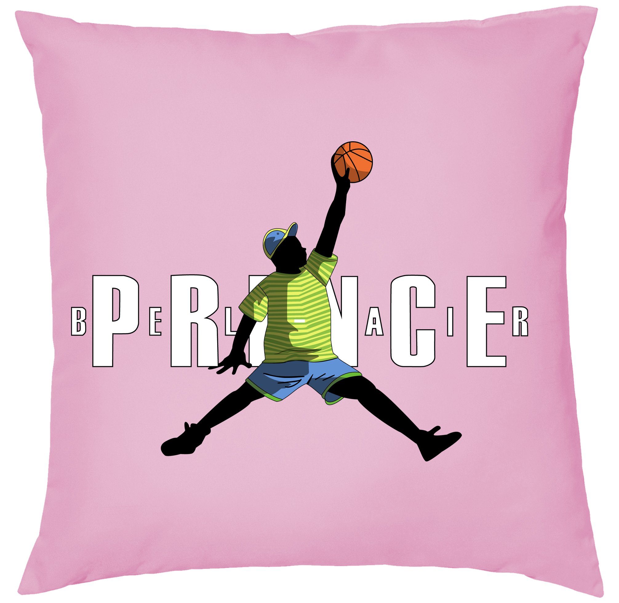 Füllung Prince Blondie Fresh Rosa Air & Kissen Bel Basketball Dekokissen Brownie mit Will