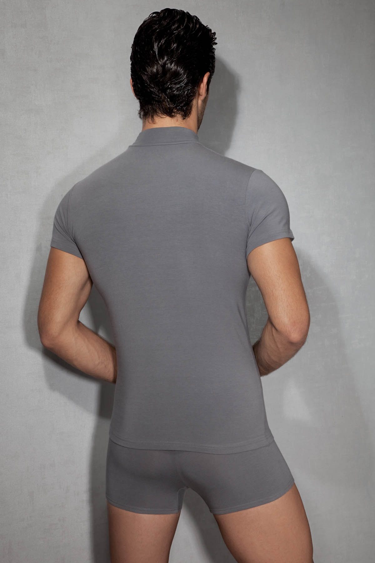 DOREANSE T-Shirt Herren Slim Fit T-Shirt günstig online kaufen