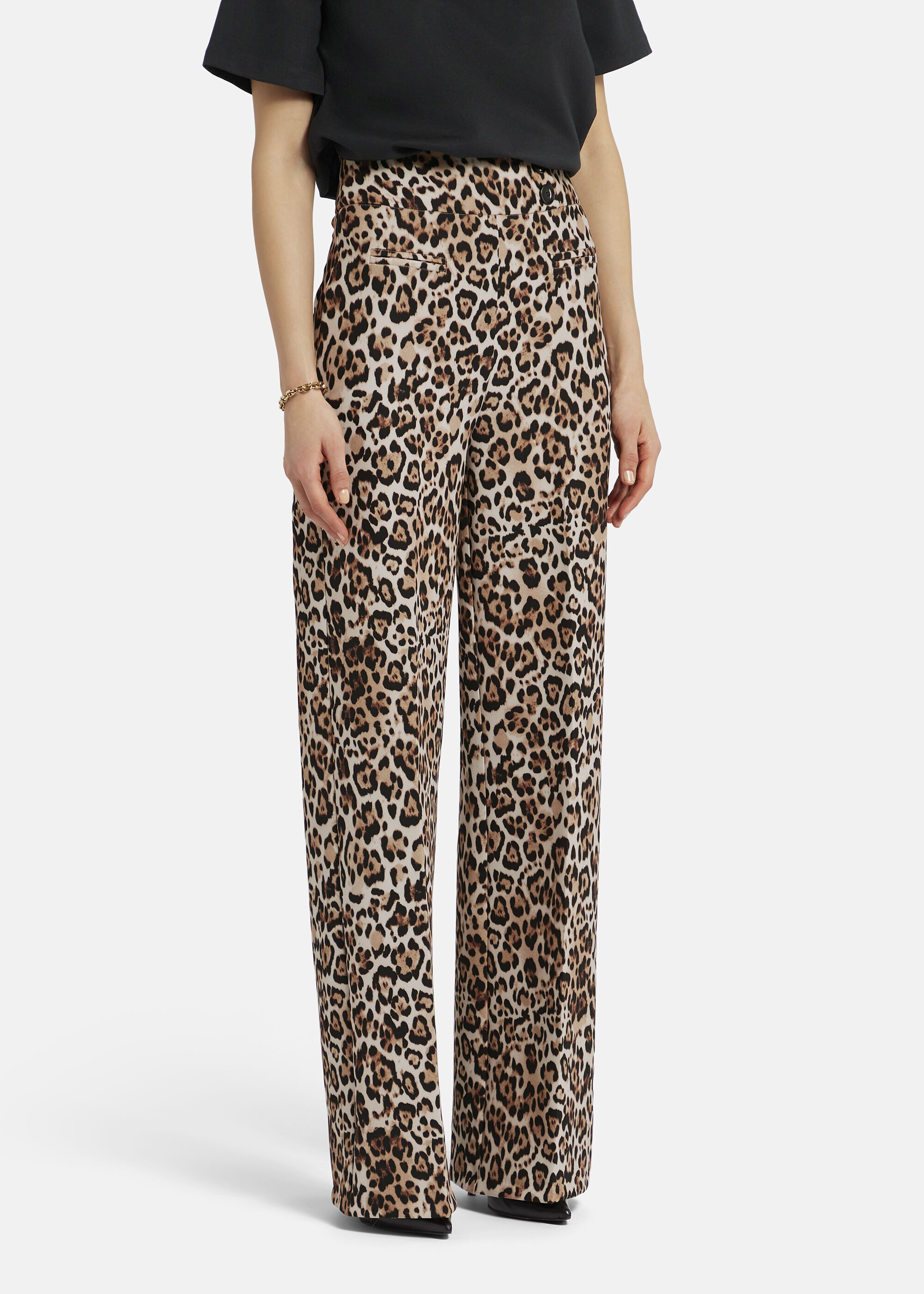 Nicowa Stoffhose COREANA im Marlene-Stil