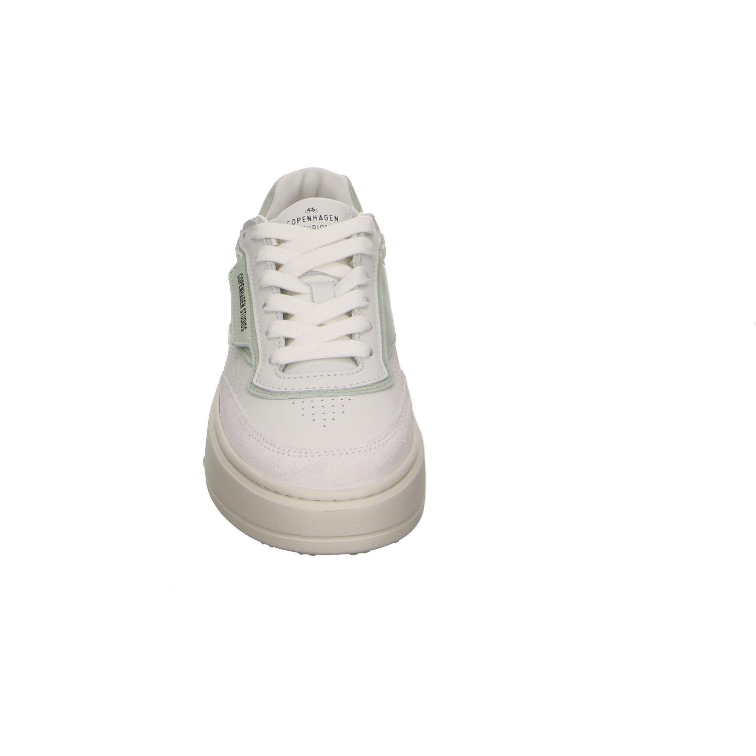 Copenhagen Studios Copenhagen Cph89-white Sage Leder Schnürschuhe weiss Schnürschuh