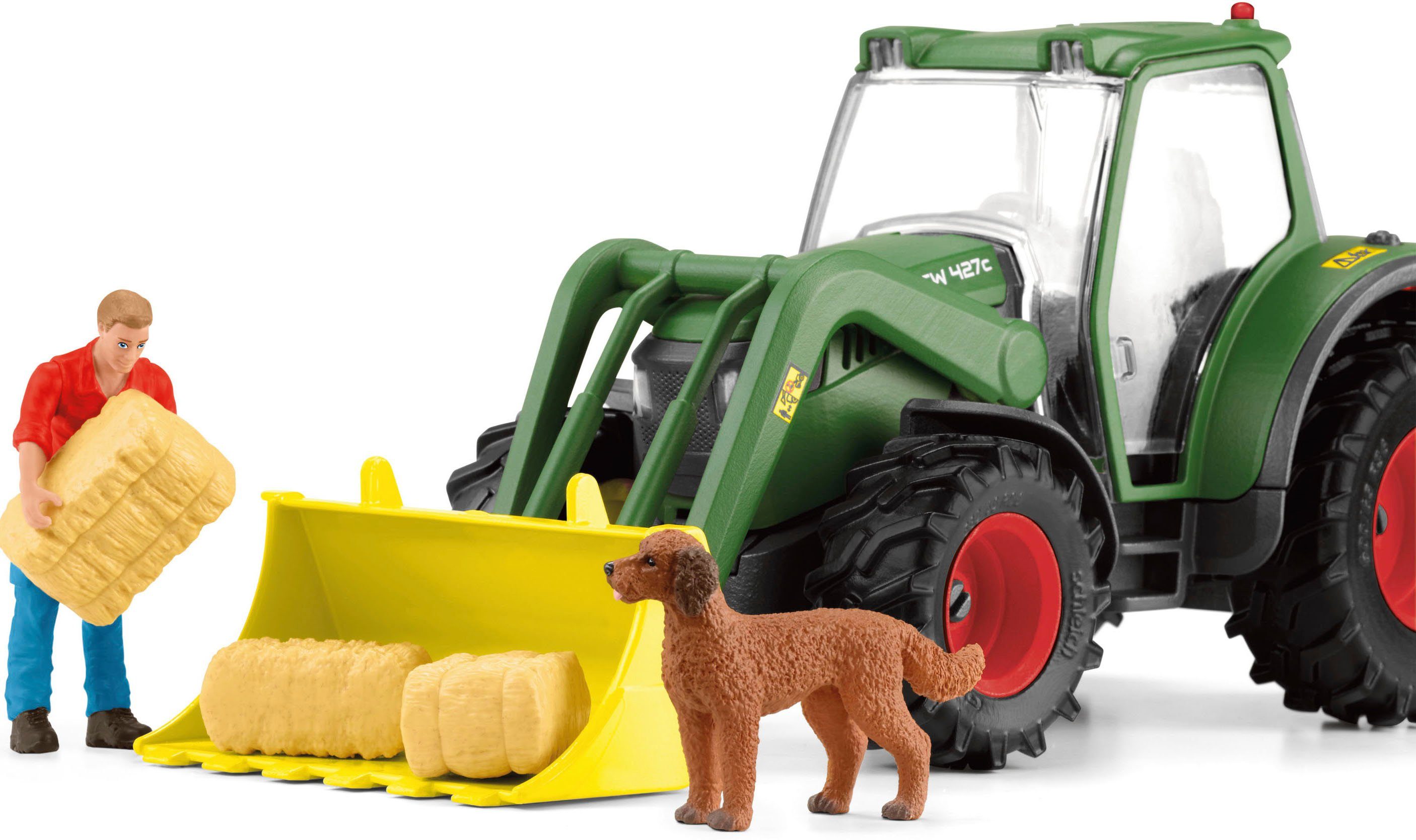 SCHLEICH Farm World – Fütterung Der Waldtiere (39 Teile) + Schaffreunde (3 Figuren) – Spielset Ab 3 Jahren