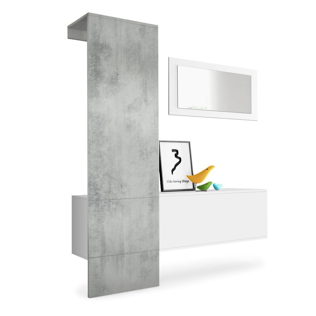 Vladon Garderoben-Set Carlton Set 4, (Wandgarderobe günstig online kaufen