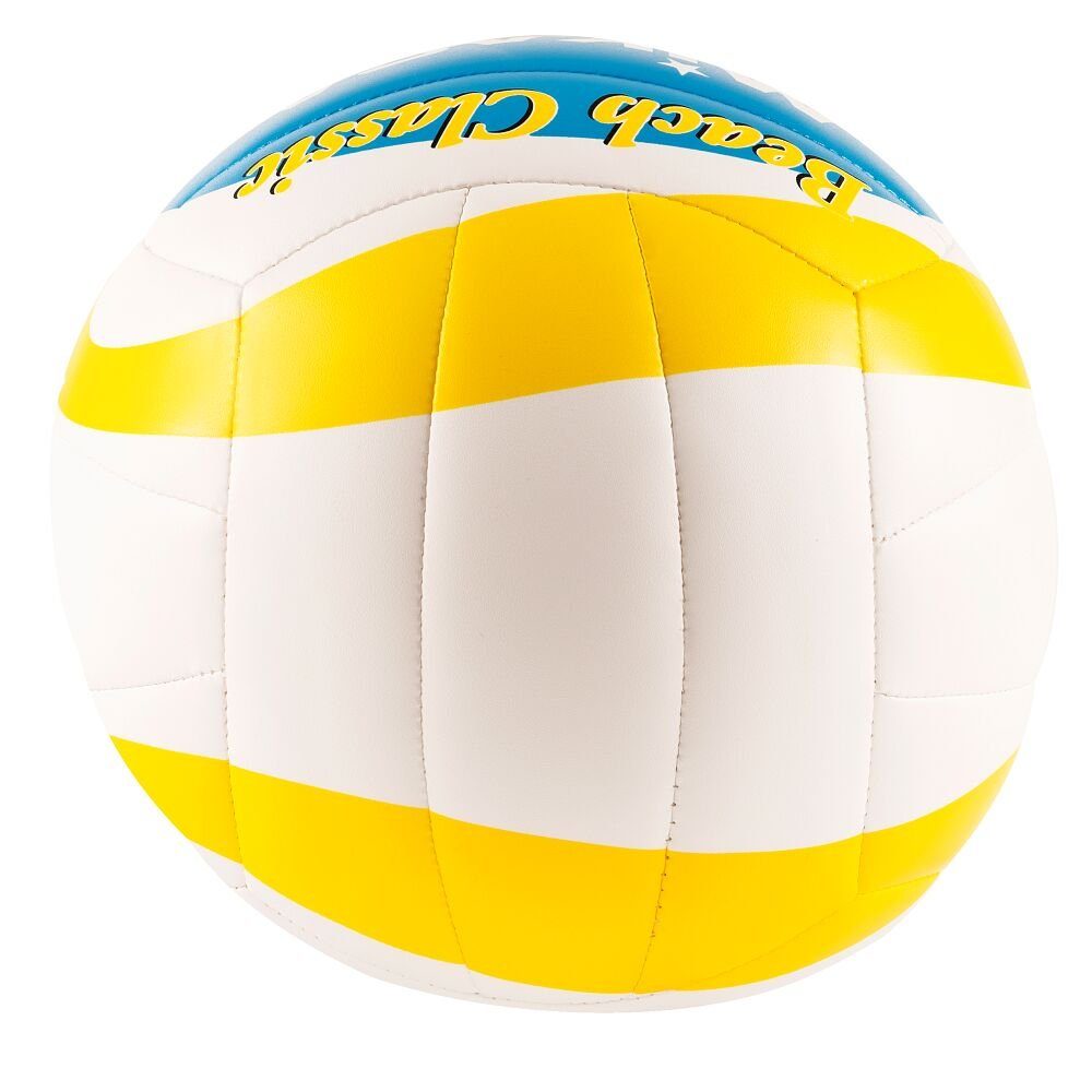 Mikasa Beachvolleyball Beachvolleyball Beach Classic BV543C-VXB-YSB, Rutschfeste Oberfläche für top Ballkontrolle