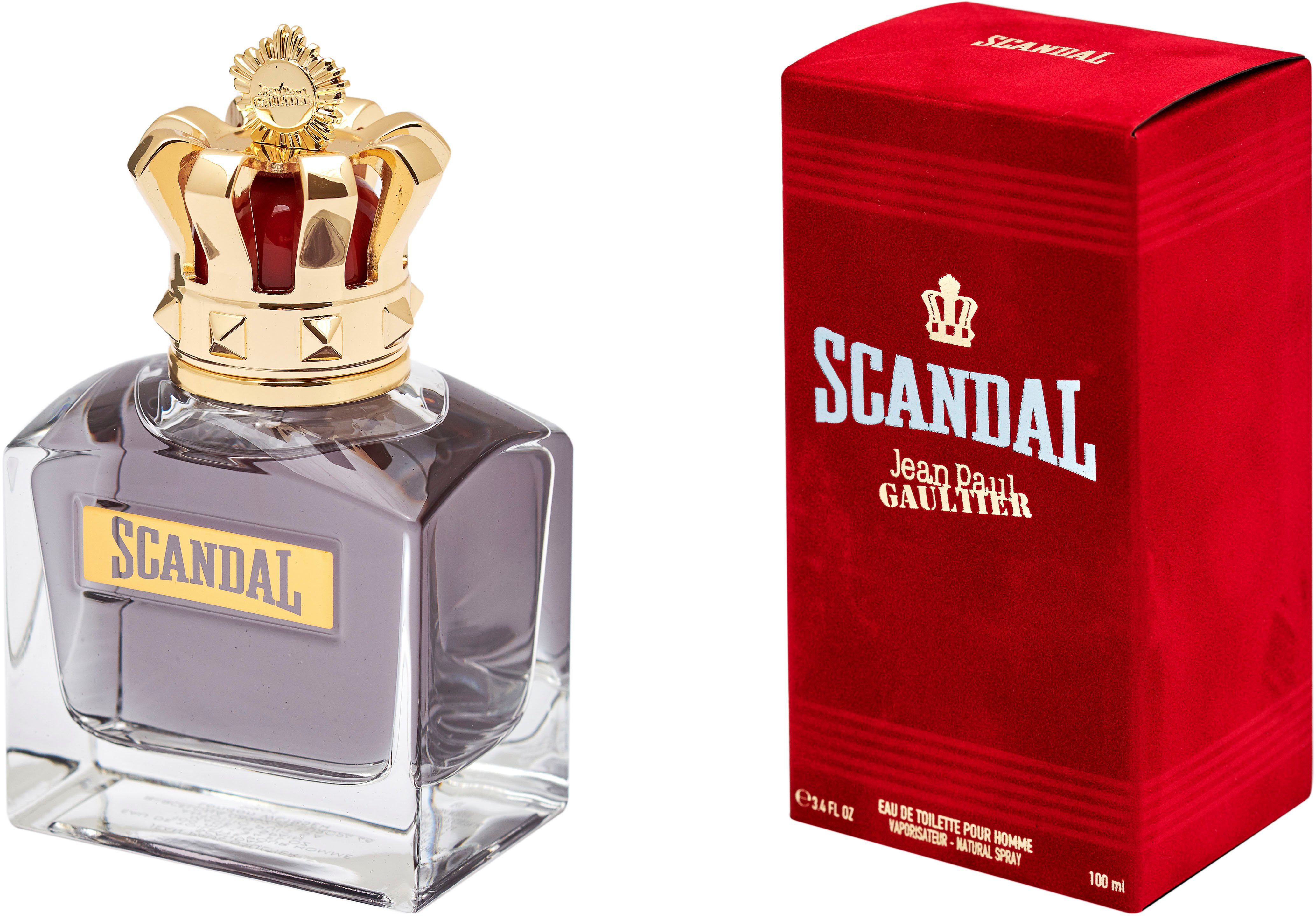 JEAN PAUL GAULTIER Eau de Toilette Scandal Pour Homme, mit holziger Note