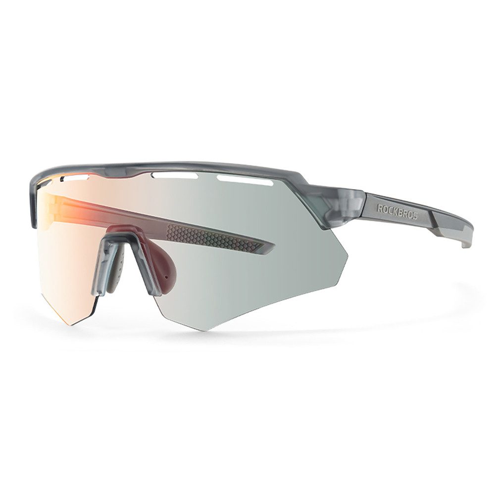 ROCKBROS Sportbrille Radsportbrille Laufbrille Sonnenschutzbrille, (Spar-Set, 1-St., 30 g leicht), polarisiert, UV400, Korrektureinsatz, 30 g