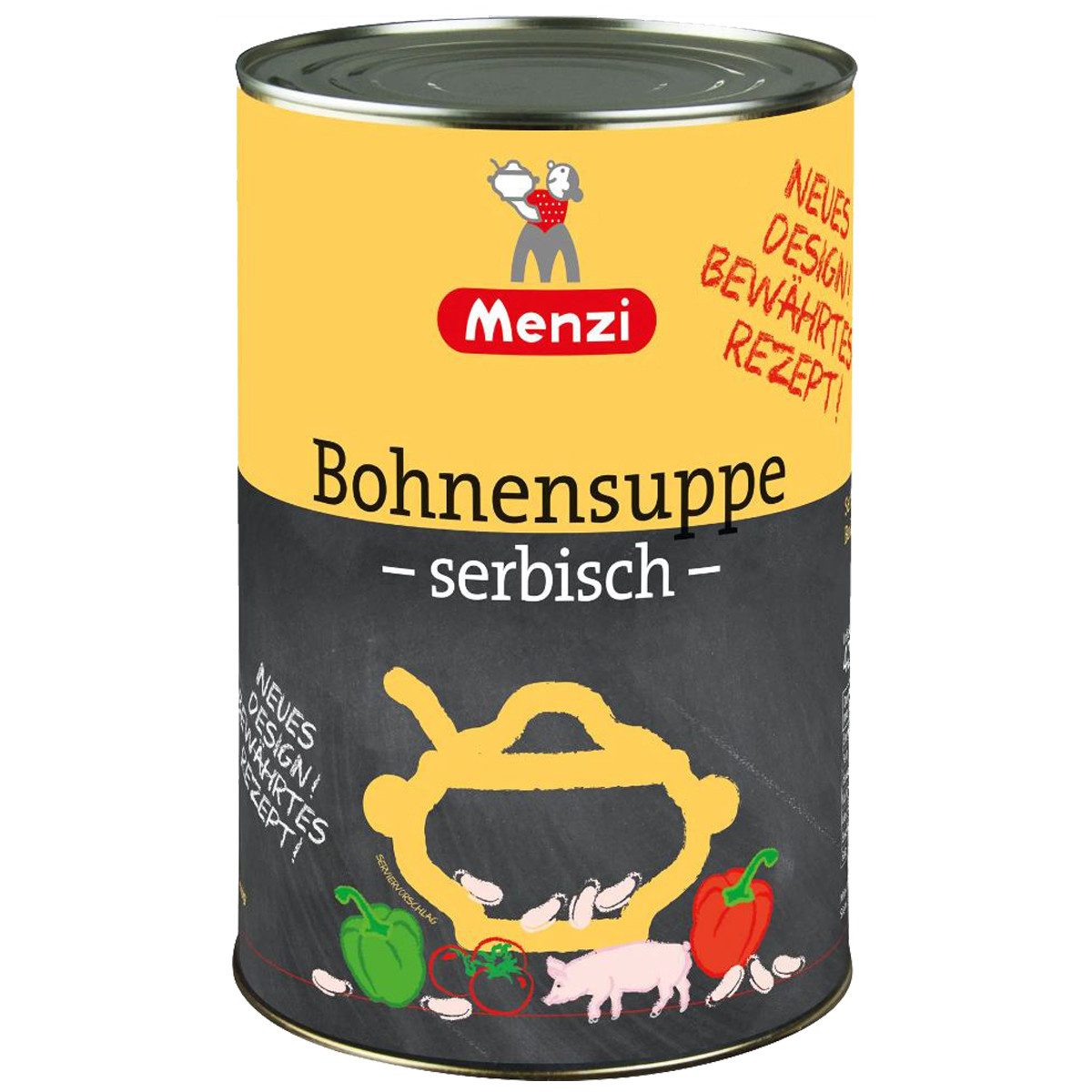 Menzi Fertiggericht, Menzi Serbische Bohnensuppe
