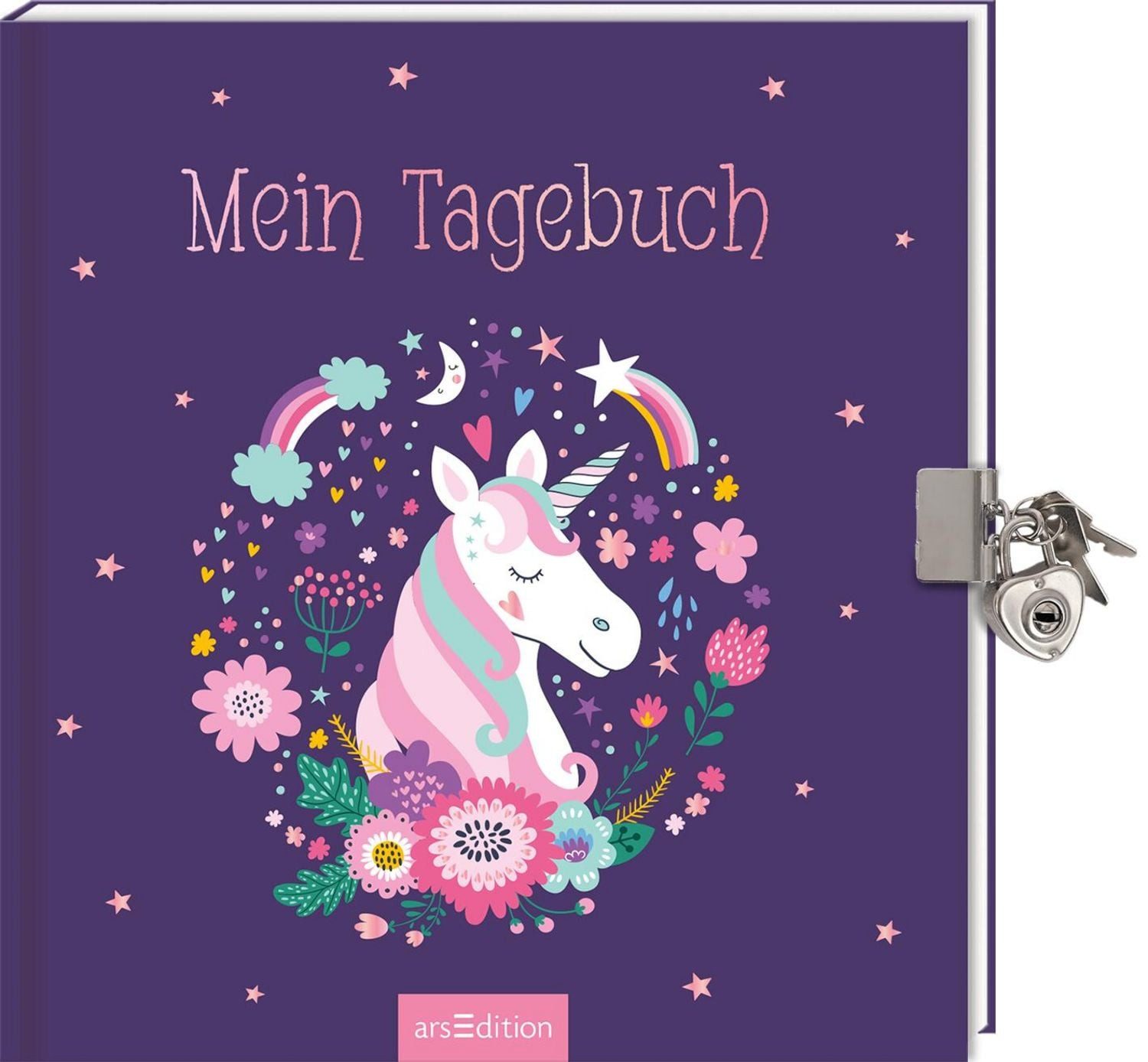 Mein Tagebuch – Einhorn (mit Schloss) / diverse