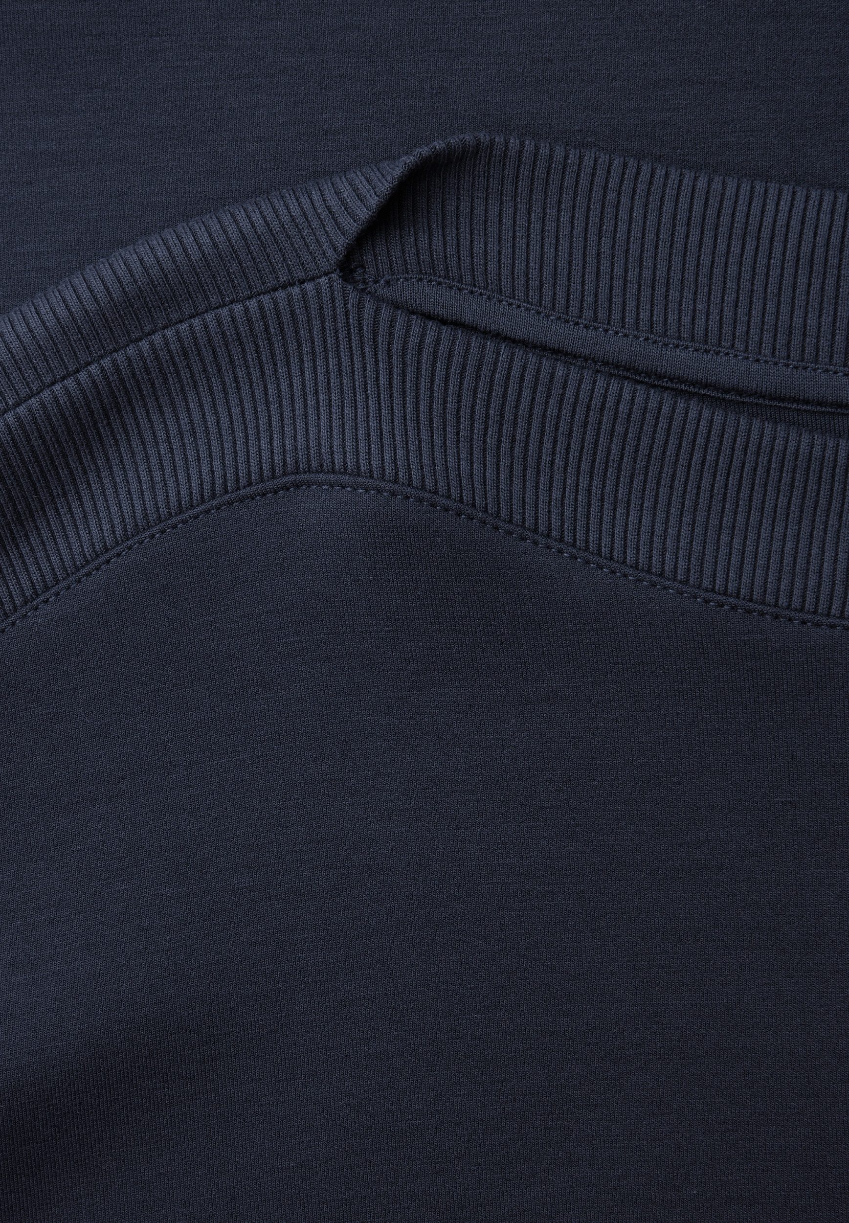 STREET ONE Kurzarmshirt LTD QR u-boat shirt w.rib coll günstig online kaufen