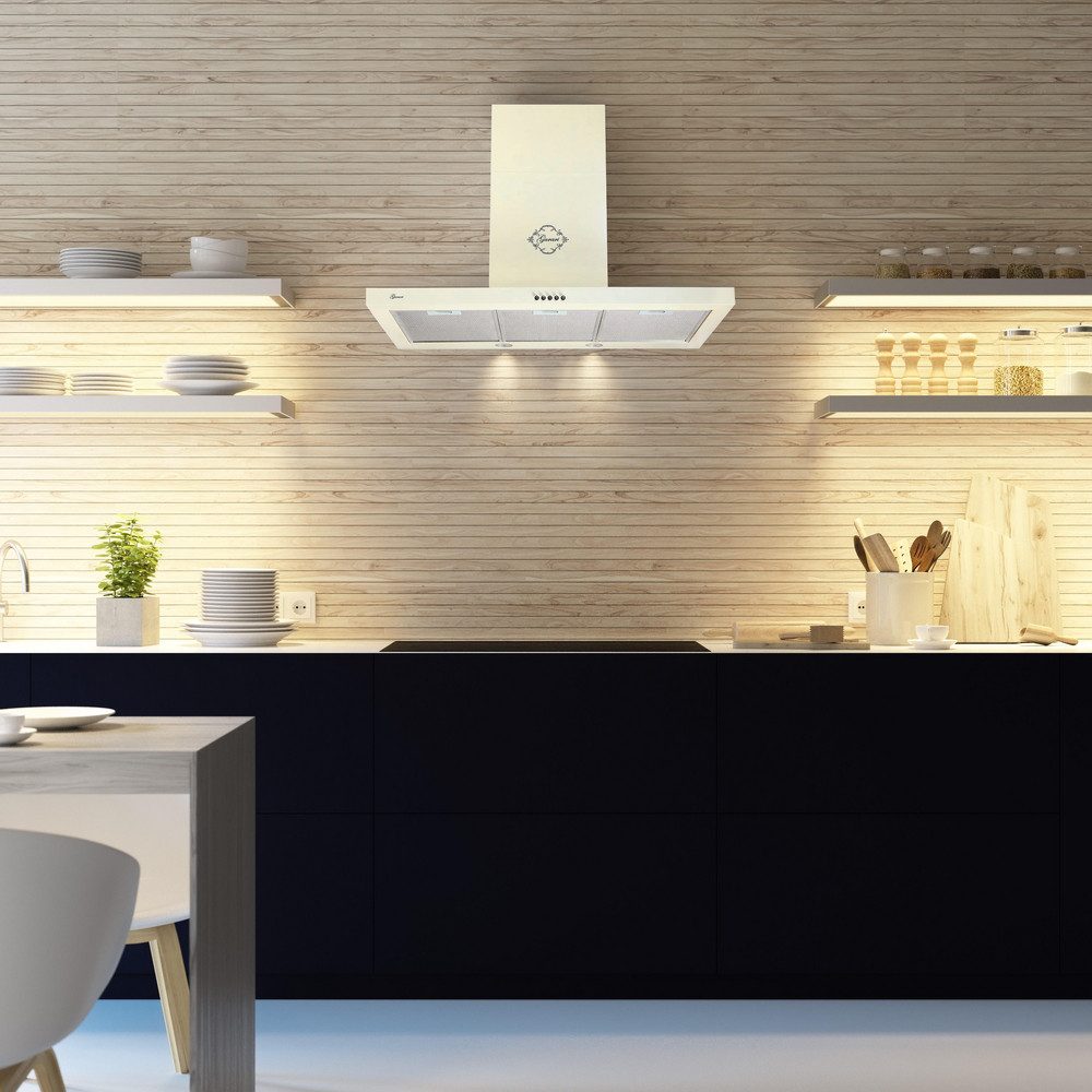 GURARI Wandhaube GCH F 461 N Dunstabzugshaube Wandhaube Motor 1000m³/h GCH F 461 N Dunstabzugshaube Wandhaube Motor 1000m³/h