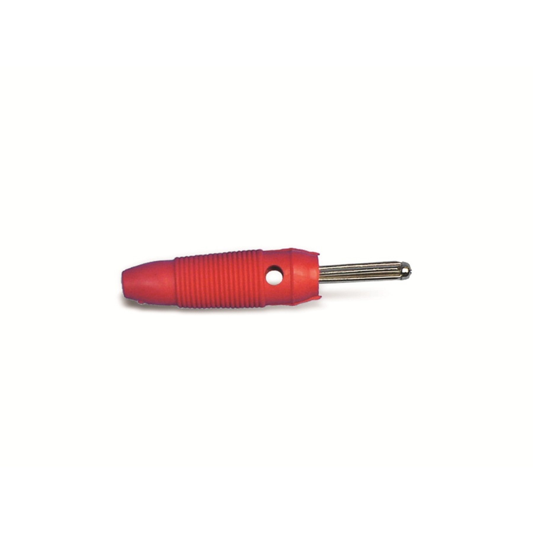 Goobay Rundstecker GOOBAY Labor-Büschelstecker, 4 mm, rot
