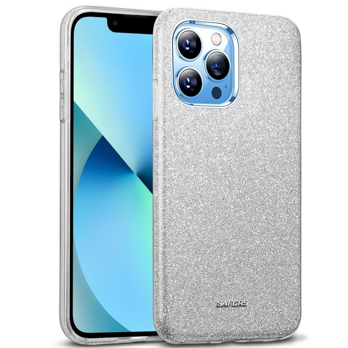 CoolGadget Handyhülle Glitzer Glamour Hülle für Apple iPhone 13 Pro Max 6,7 Zoll, Slim Case mit Glossy Effect Schutzhülle für iPhone 13 Pro Max Hülle