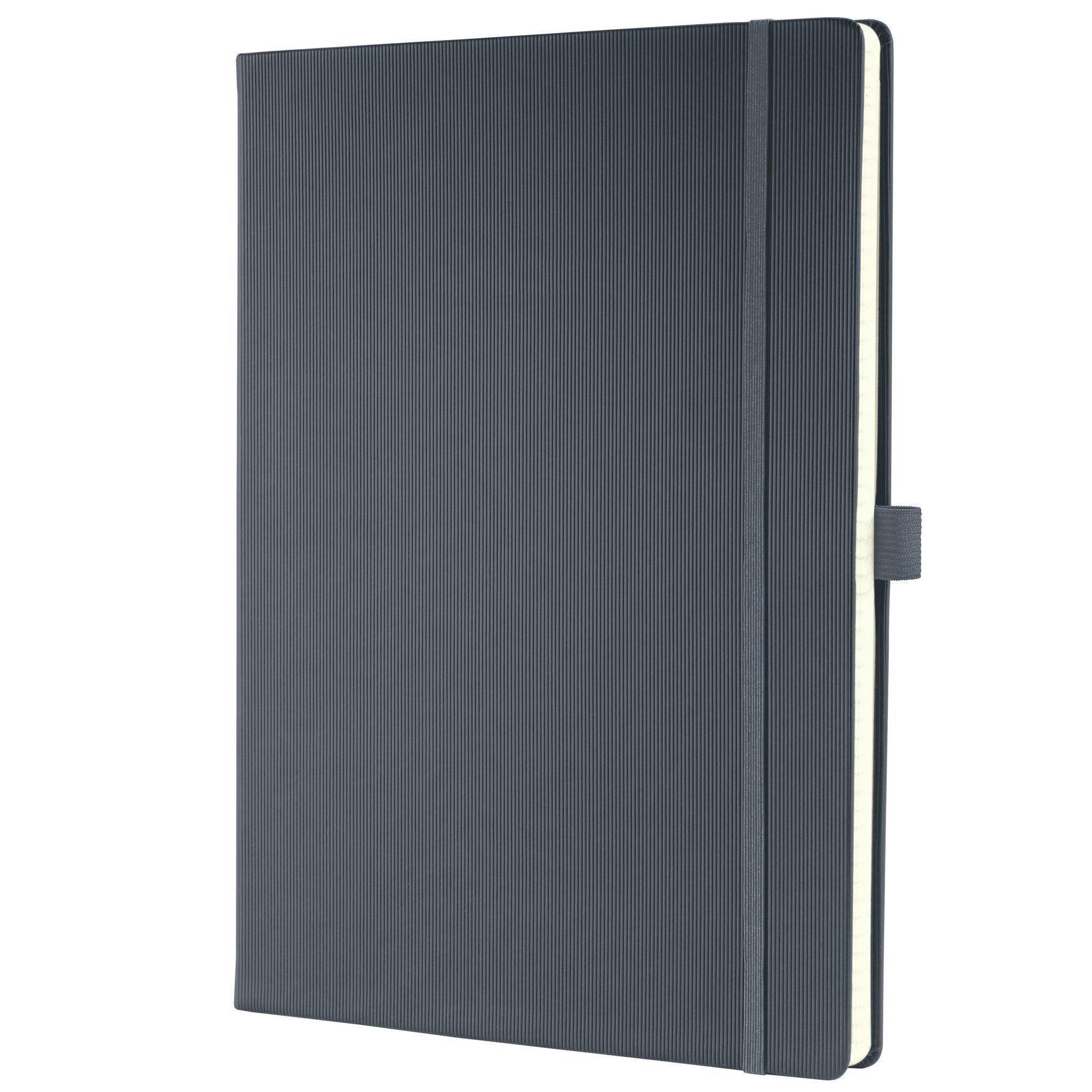Sigel Notizbuch SIGEL CO648 Notizbuch Conceptum - Uni - kariert - ca. A4 - grau -