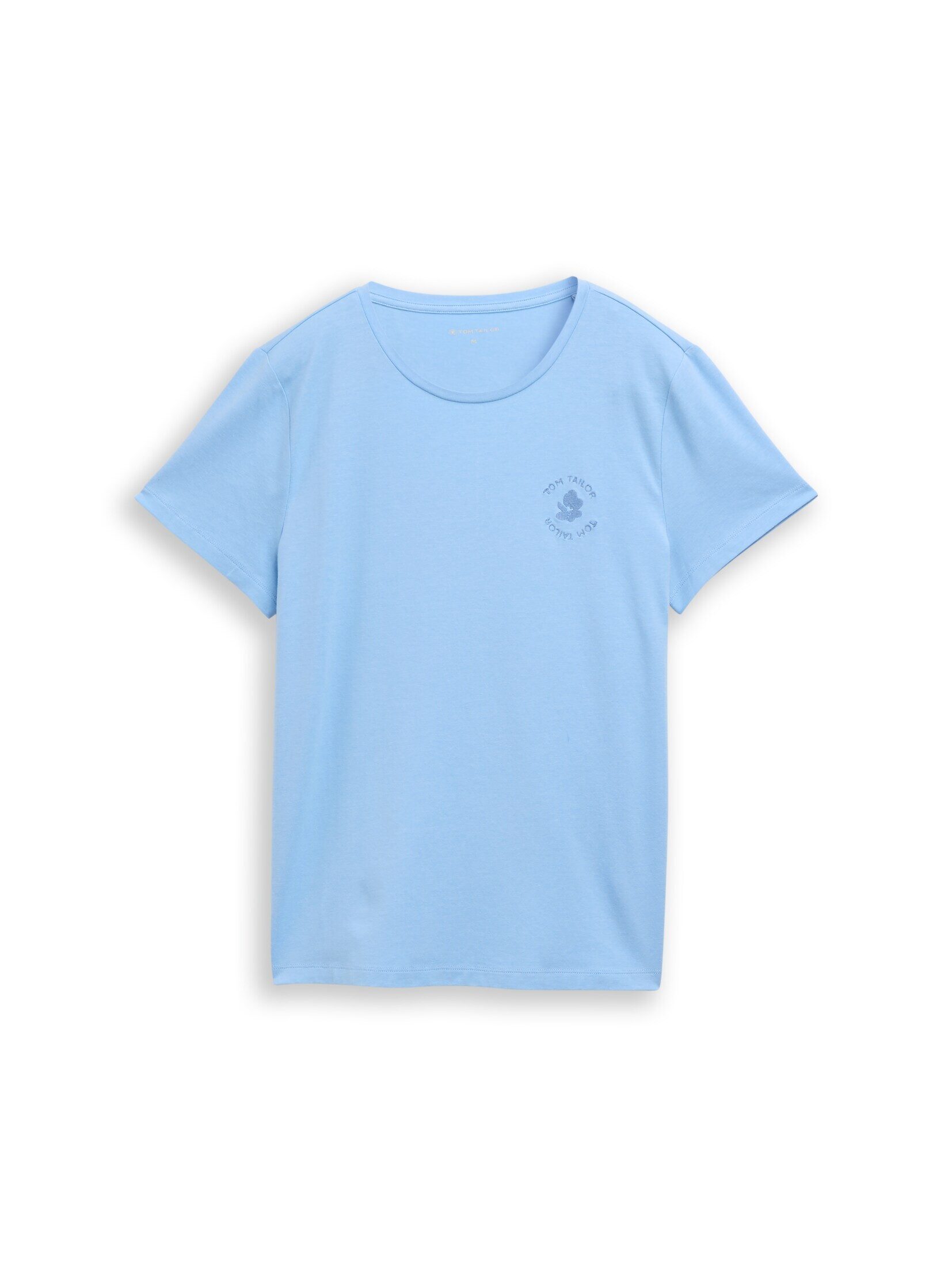 TOM TAILOR T-Shirt T-Shirt T-Shirt mit Blumen-Stickerei günstig online kaufen