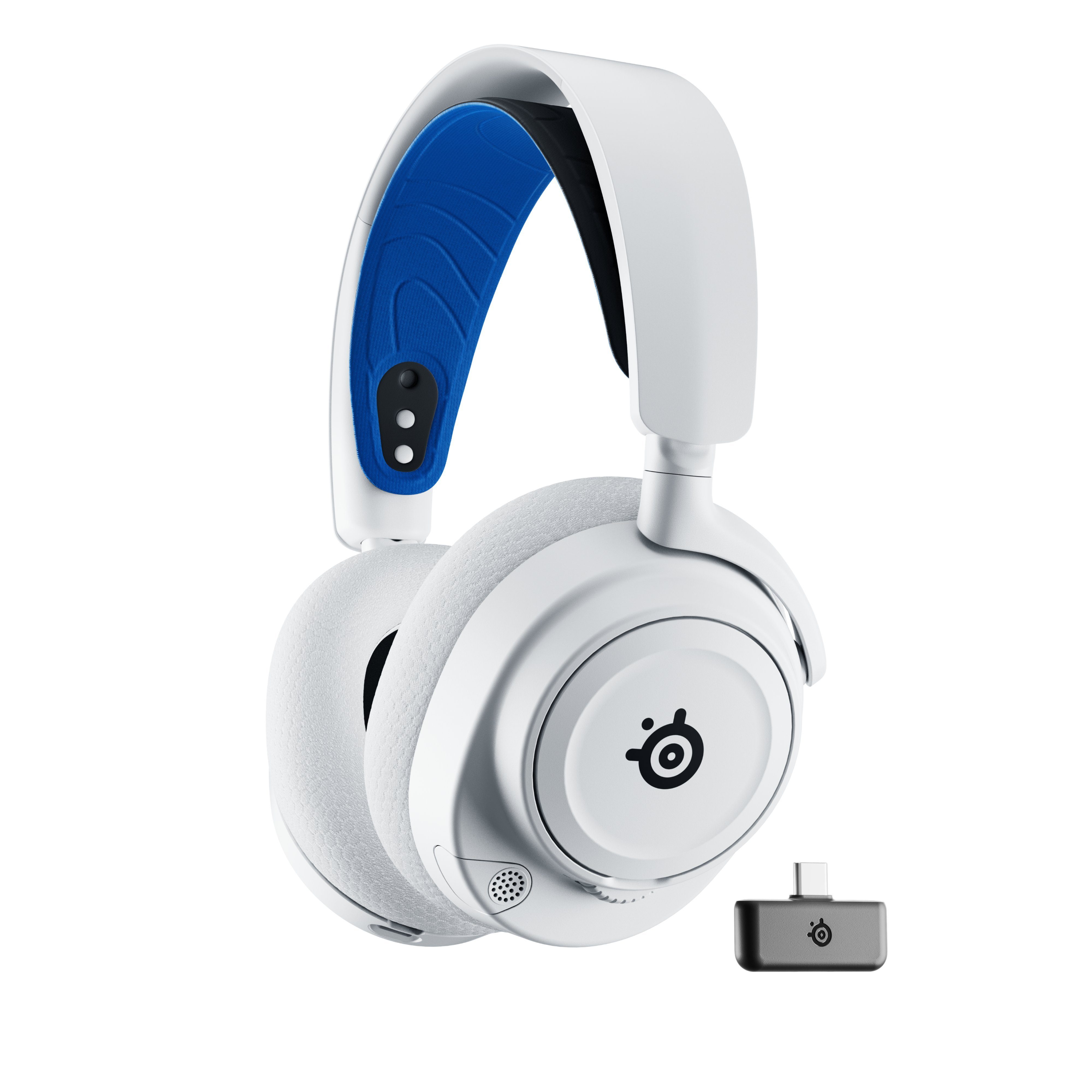 SteelSeries 7P White Gaming-Headset (Noise-Cancelling) Nova Arctis