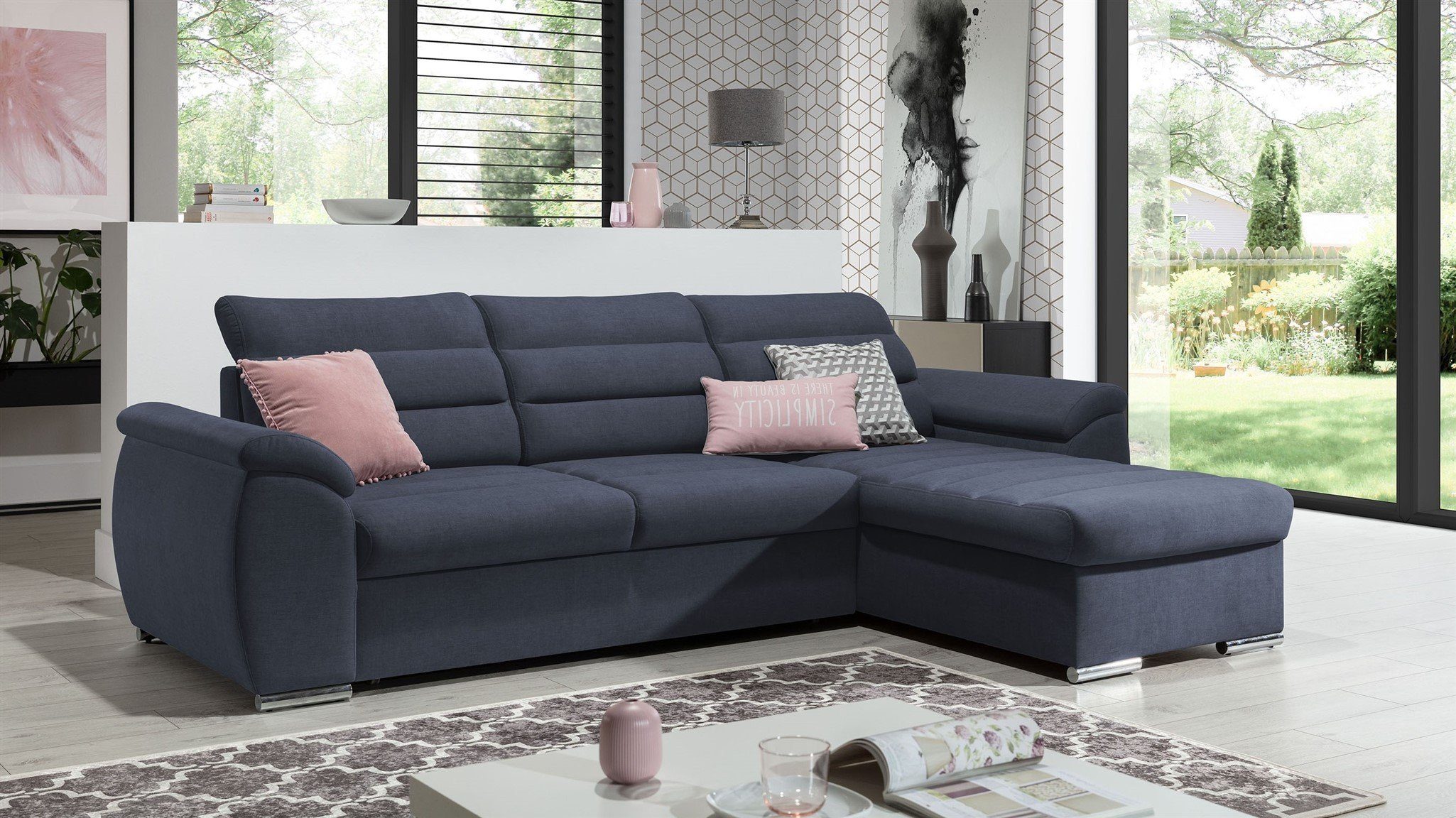 Fun Möbel Ecksofa Schlafsofa PASCARA XS günstig online kaufen