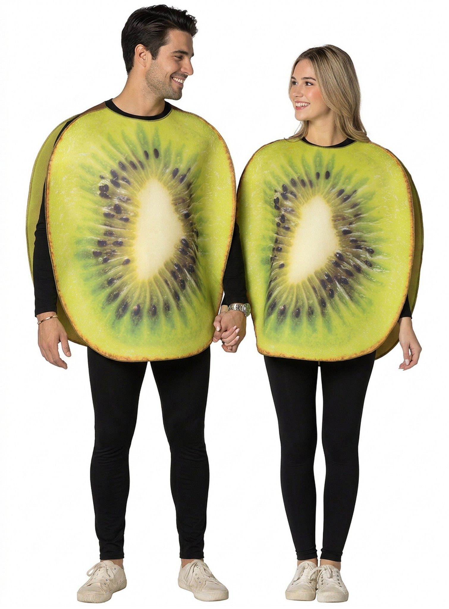 Imposta Costumes Lebensmittel-Kostüm Kiwi Kostüm, Witzige und schnelle Verkleidung mit viel Vitaminen