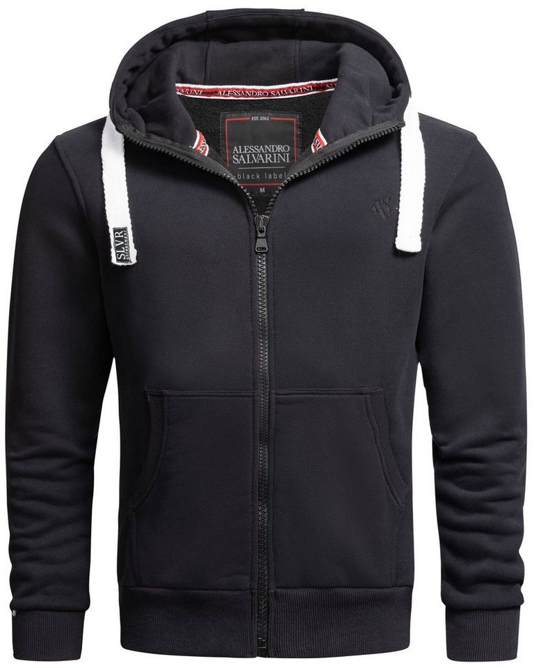 Alessandro Salvarini Sweatjacke ASVinzent warmer Hoodie