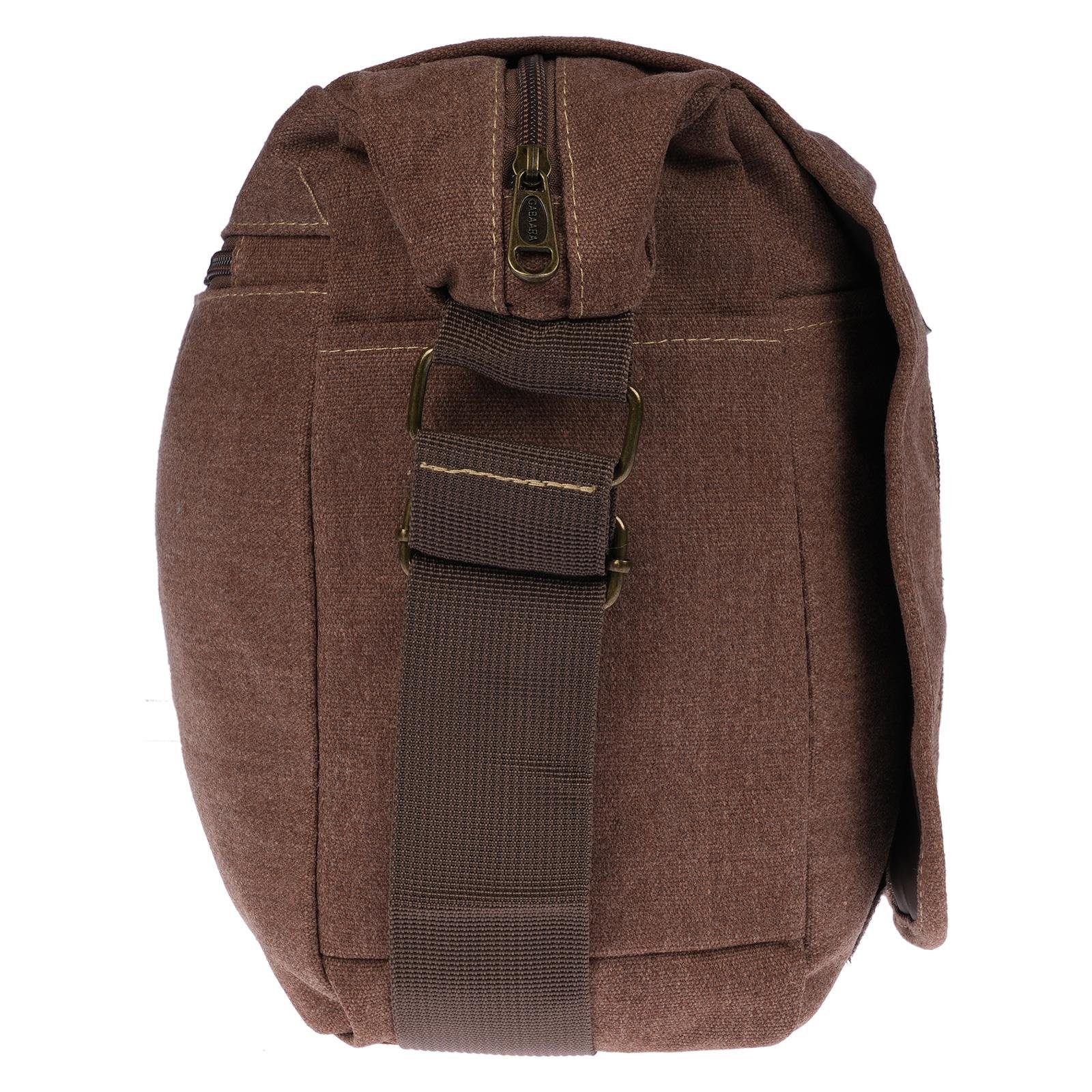 Christian Wippermann Businesstasche Große XL Herren Damen Tasche Umhängetasche Canvas Bag (1 tlg), Messenger